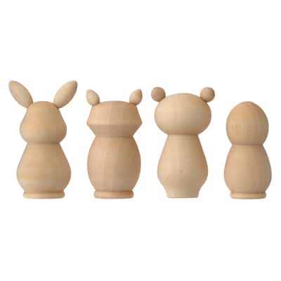 Mixed Animal Peg Figures by Creatology™ | Michaels