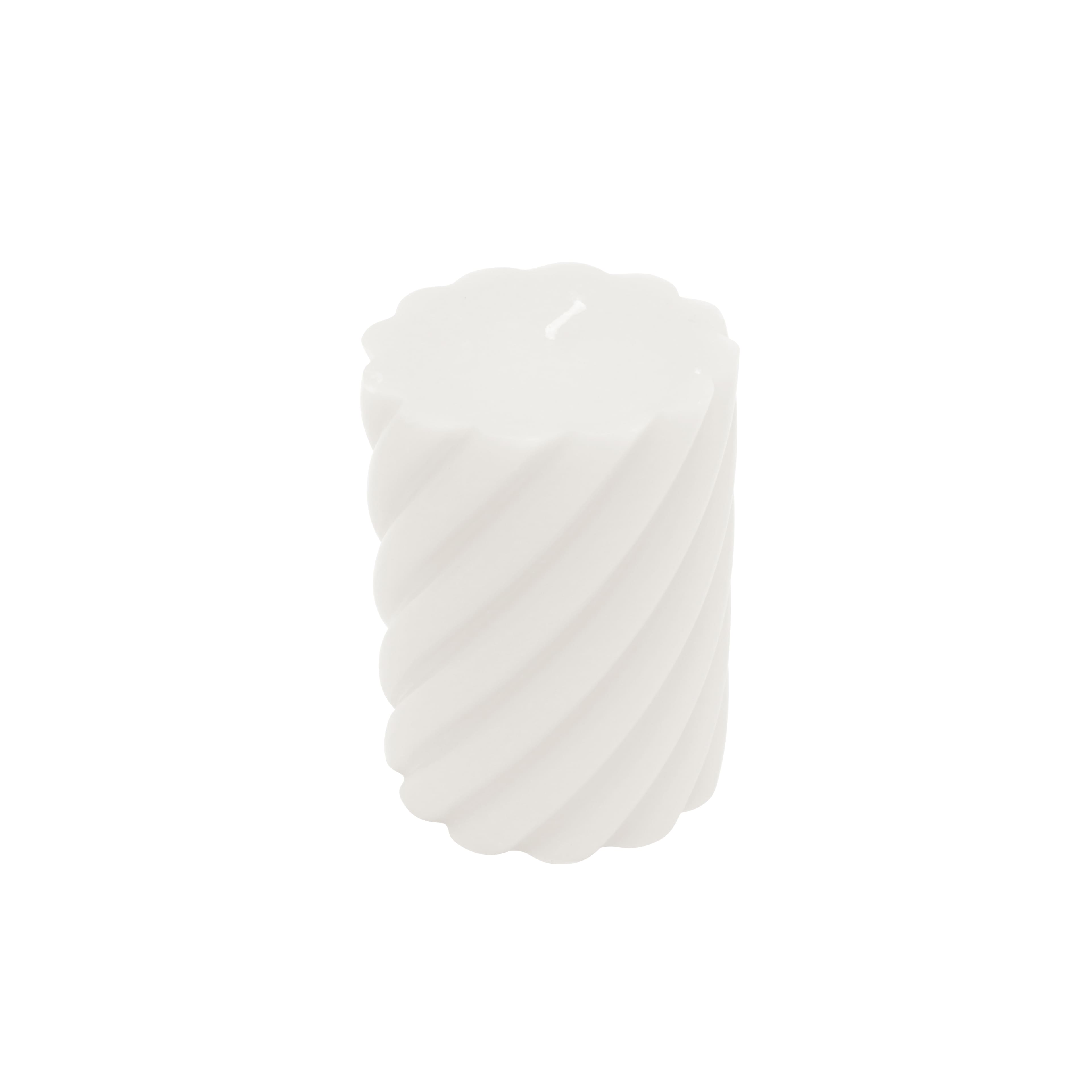 Lightly Fragranced Twist Pillar Candle by Ashland&#xAE;