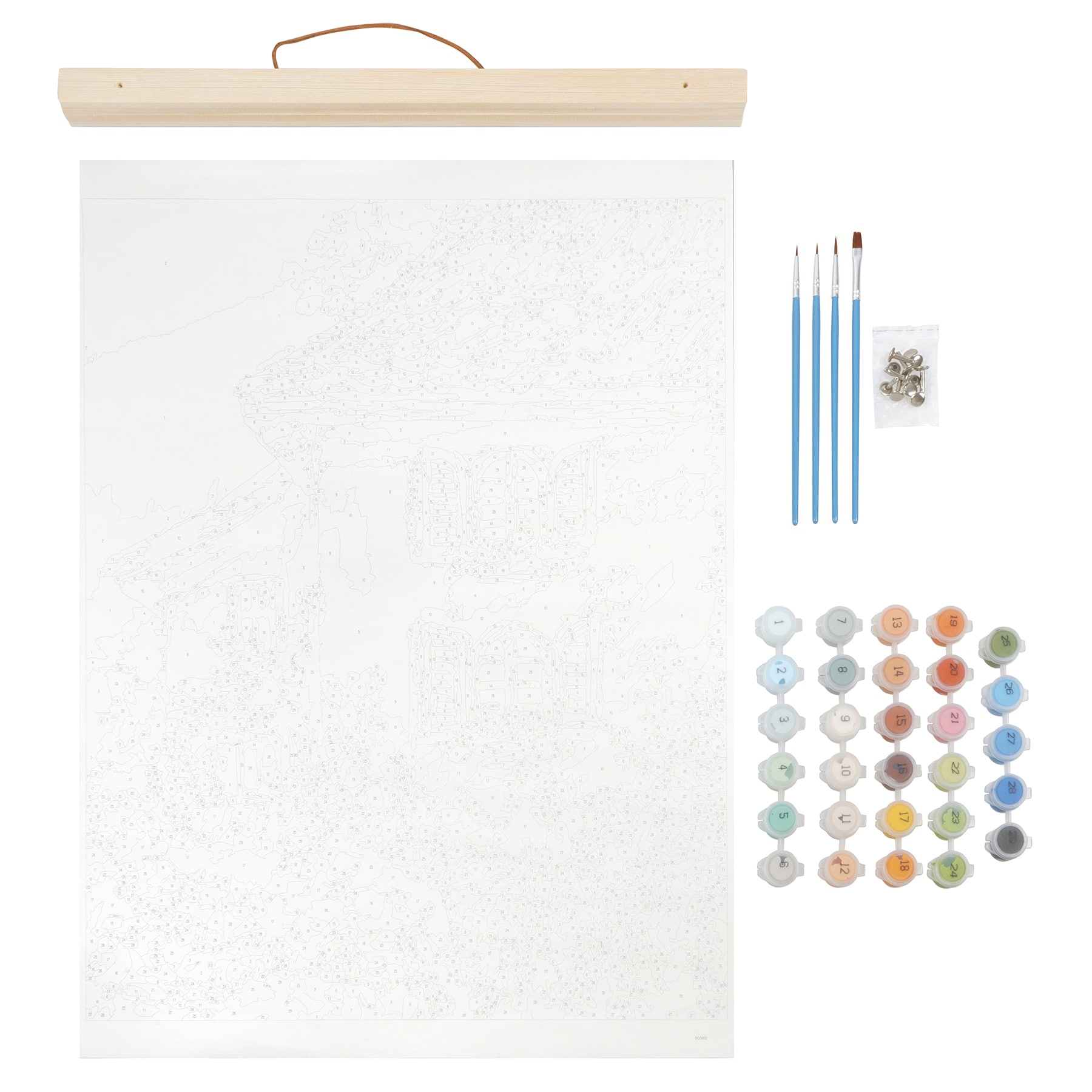 Måla Paint by Number Kits