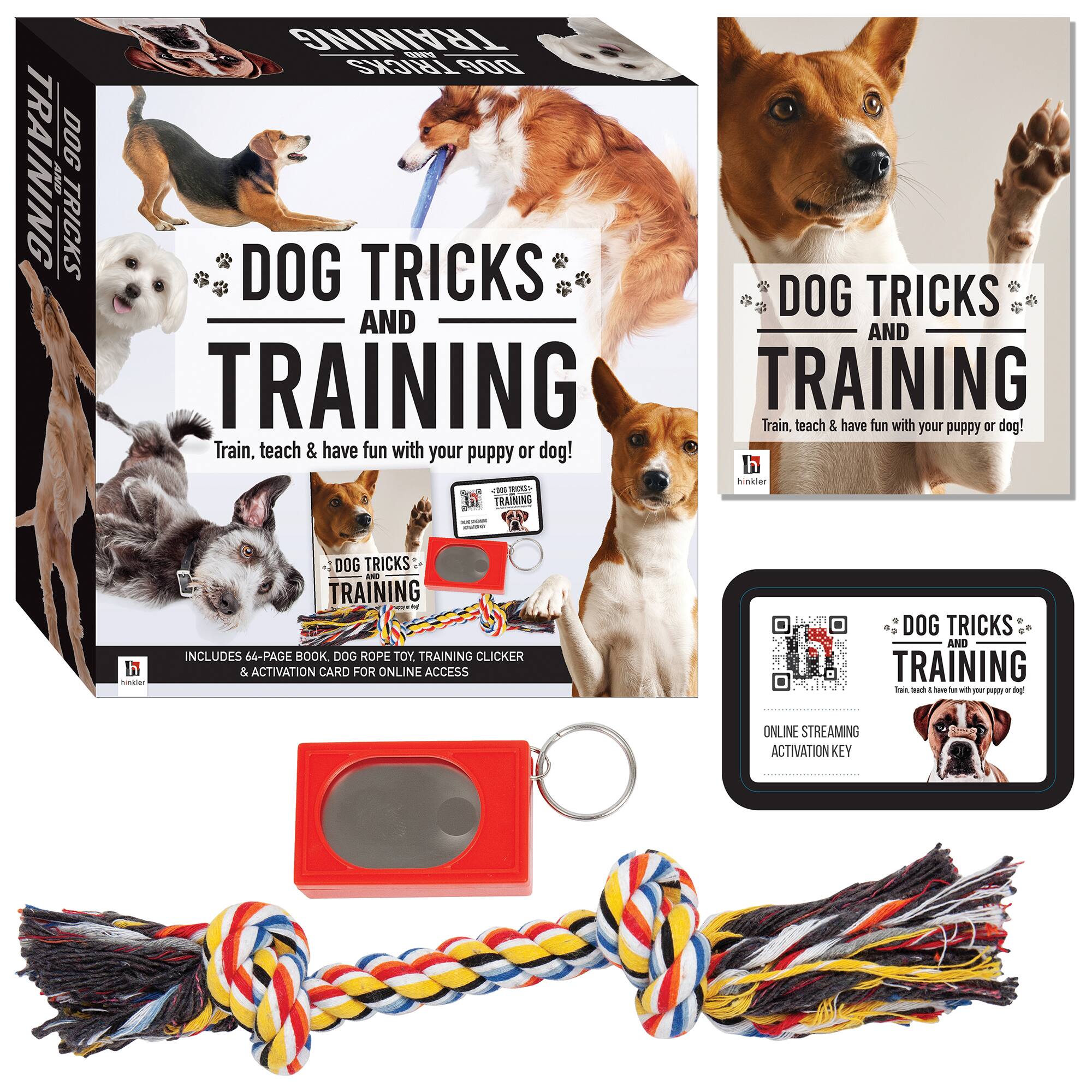 Hinkler Dog Pet Care Tricks & Training Box Set