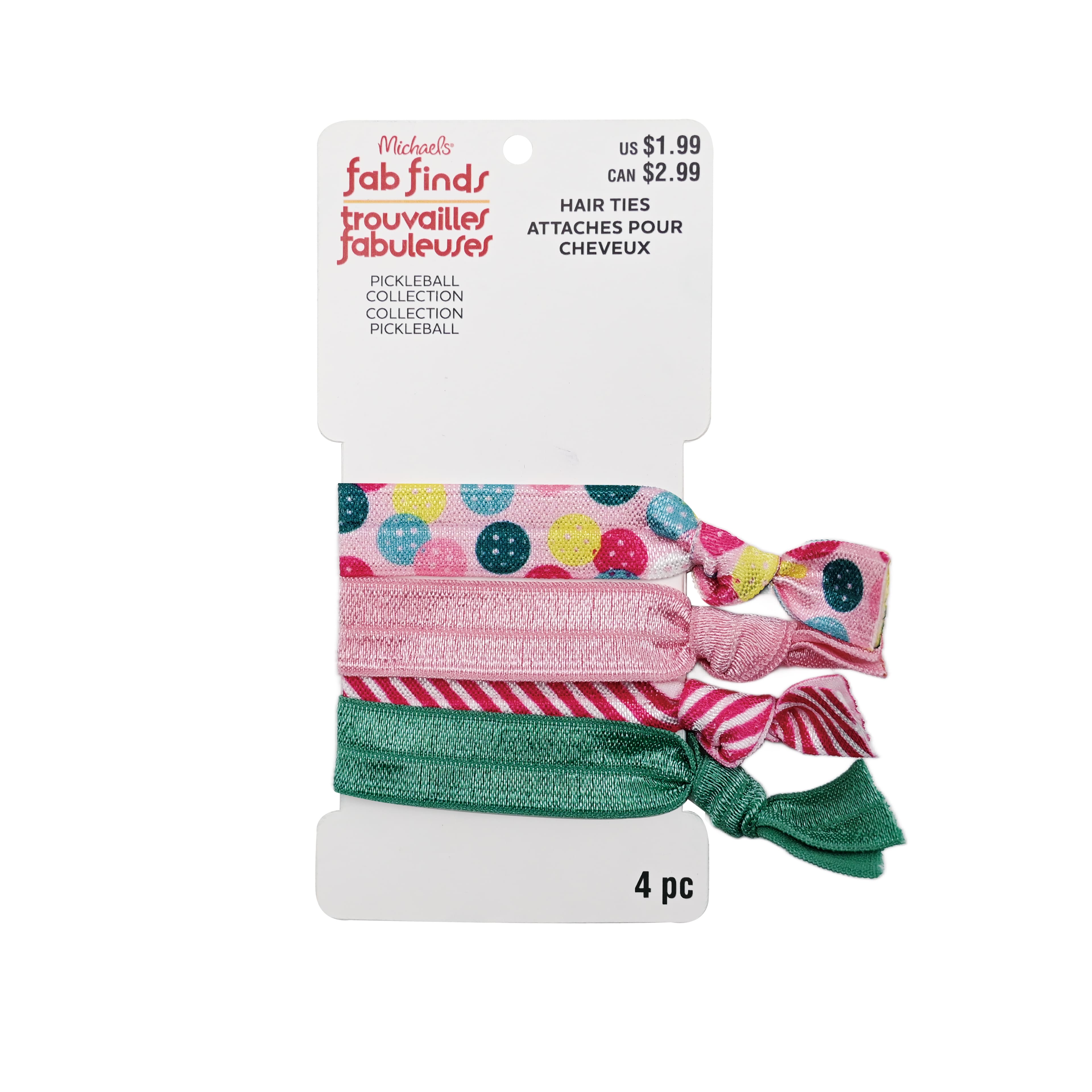 Pickleball Hair Tie Set by Fab Finds