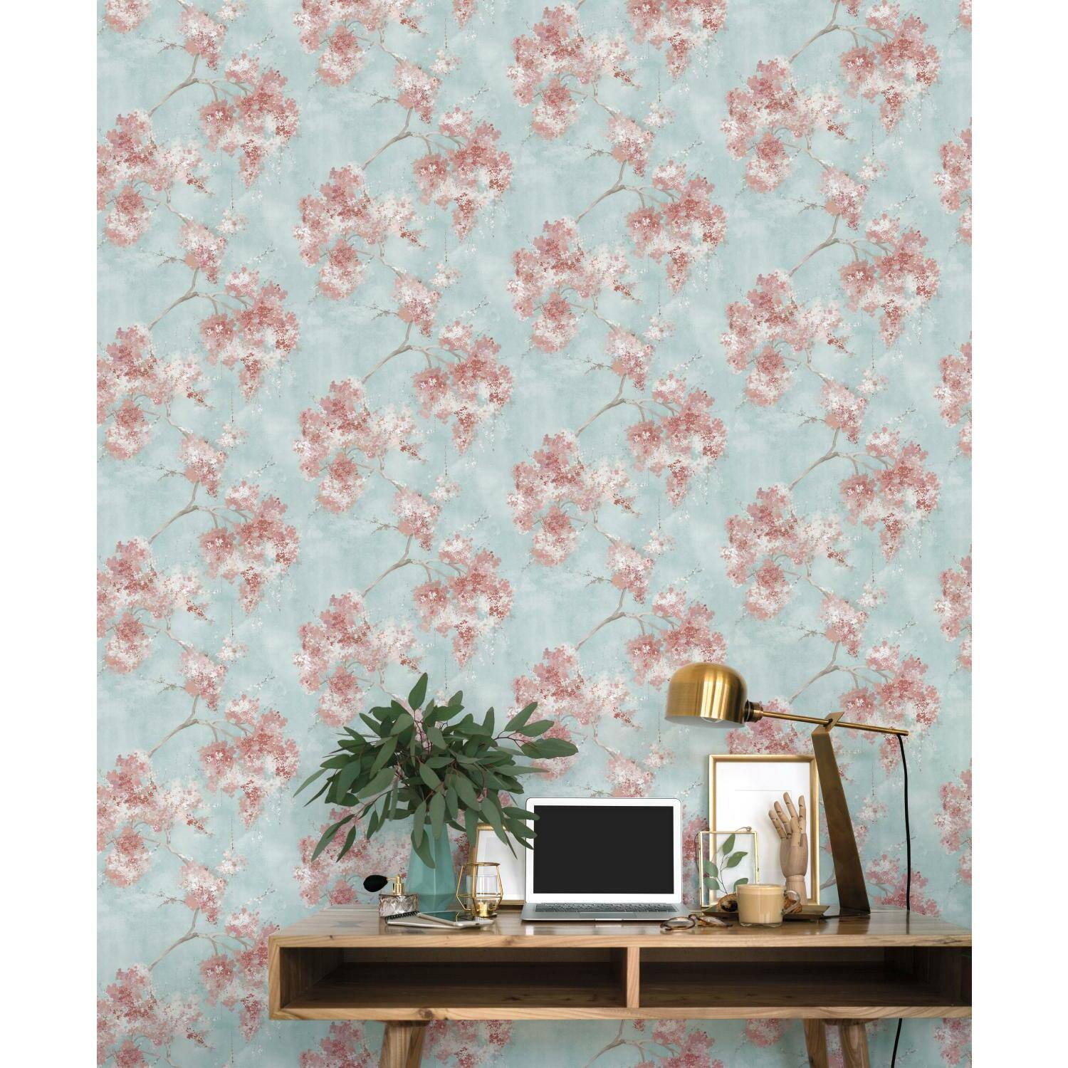 RoomMates Weeping Cherry Tree Blossom Peel &#x26; Stick Wallpaper