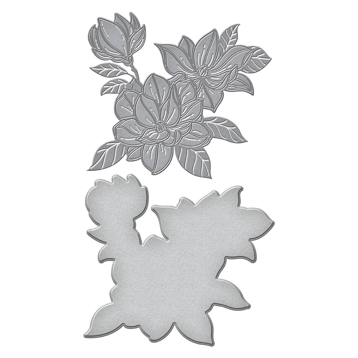 Spellbinders® Yana Smakula Magnolia Blooms Etched Dies