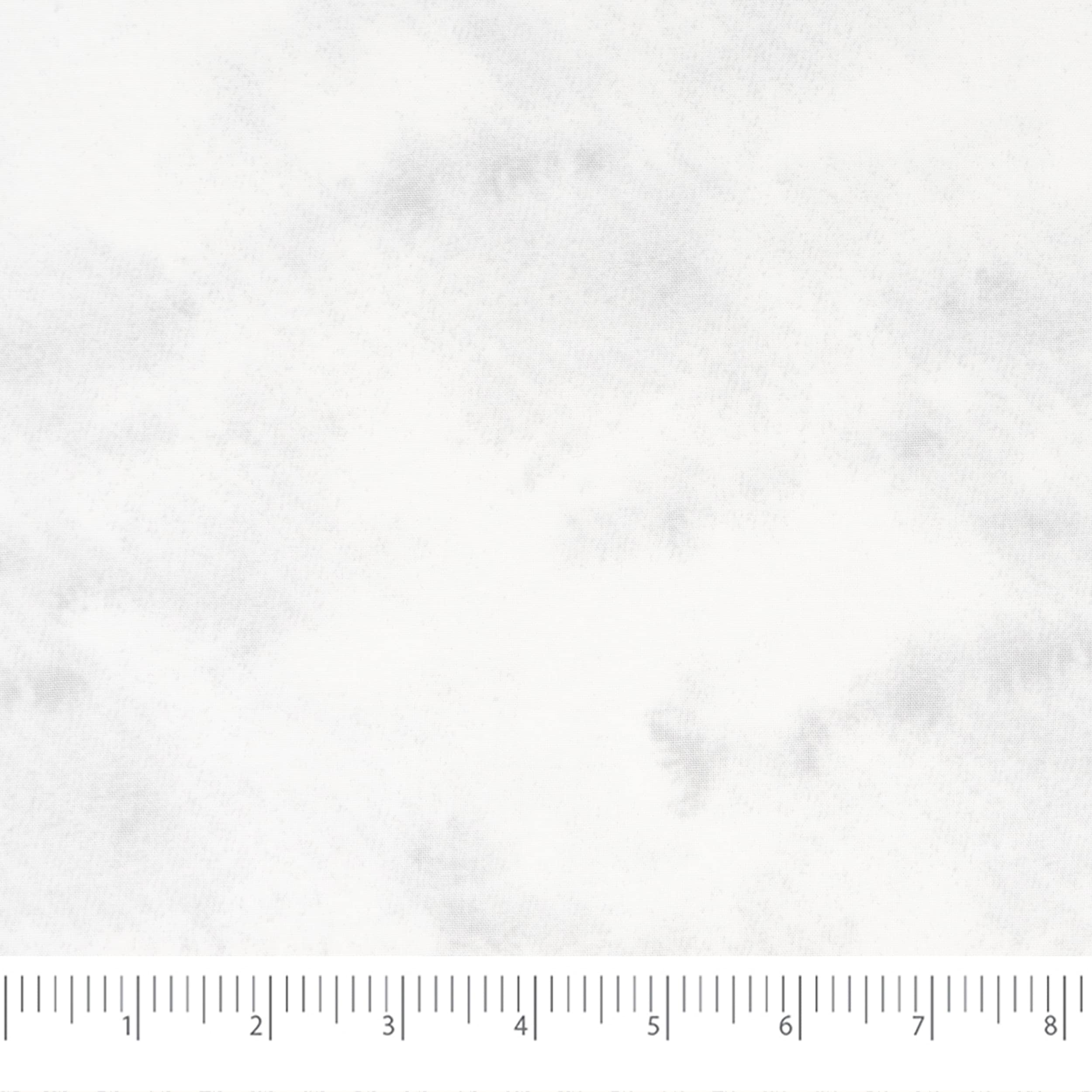 SINGER Christmas Tone-on-Tone White Cotton Fabric