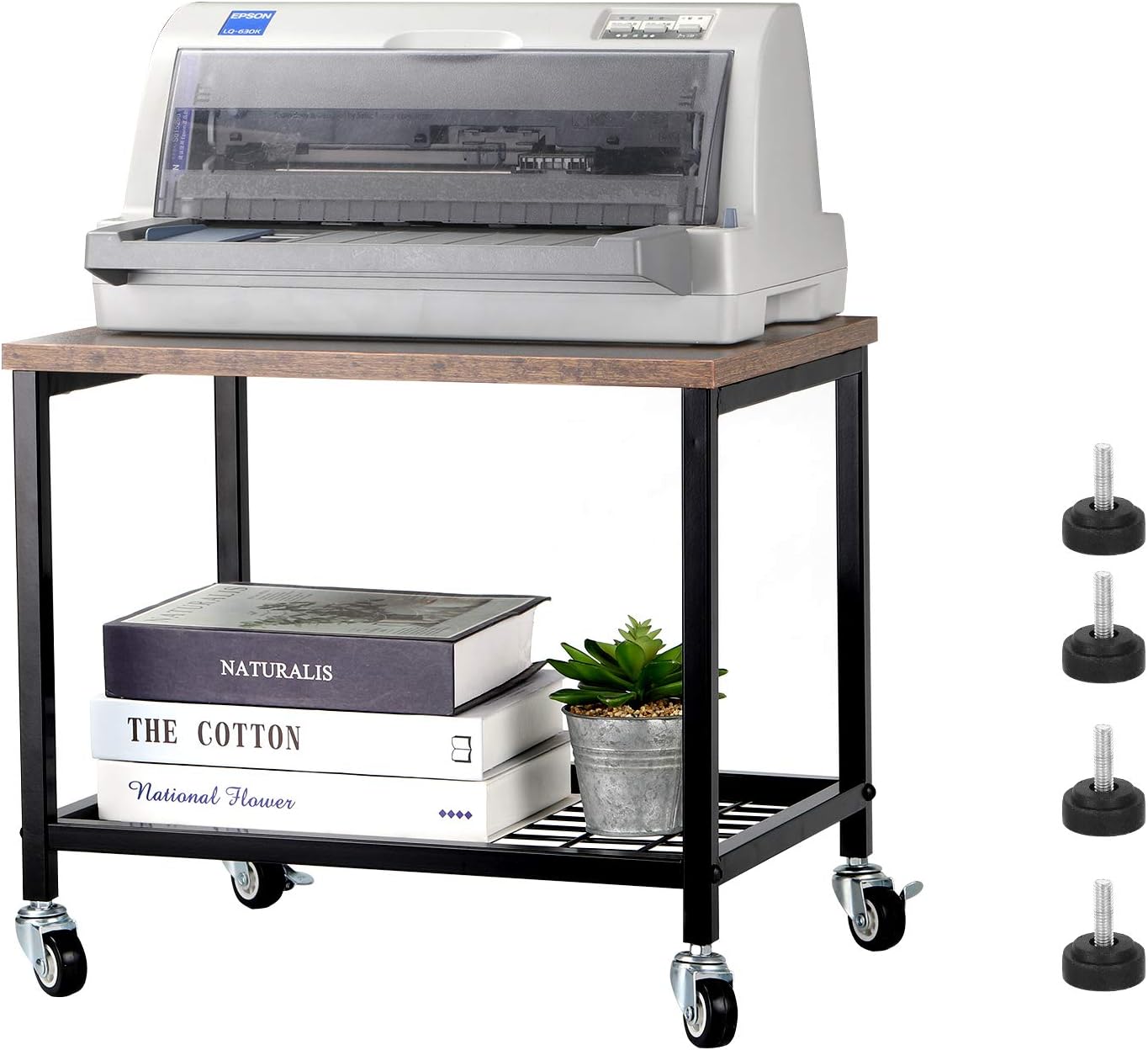 NEX&#x2122; 2-Tier Under Desk Printer Stand