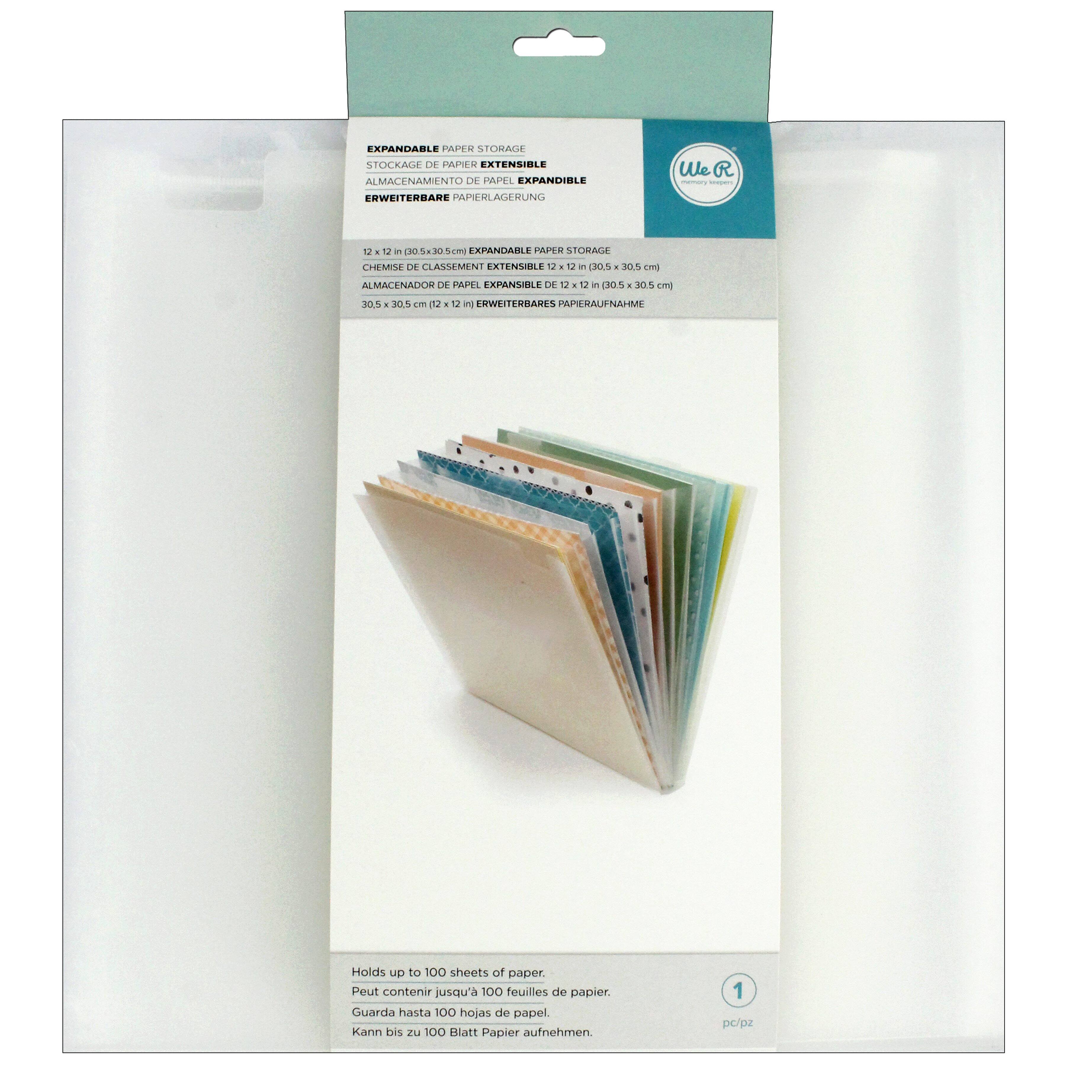 We R Memory Keepers® Expandable Paper Storage Scrapbooking Storage Michaels