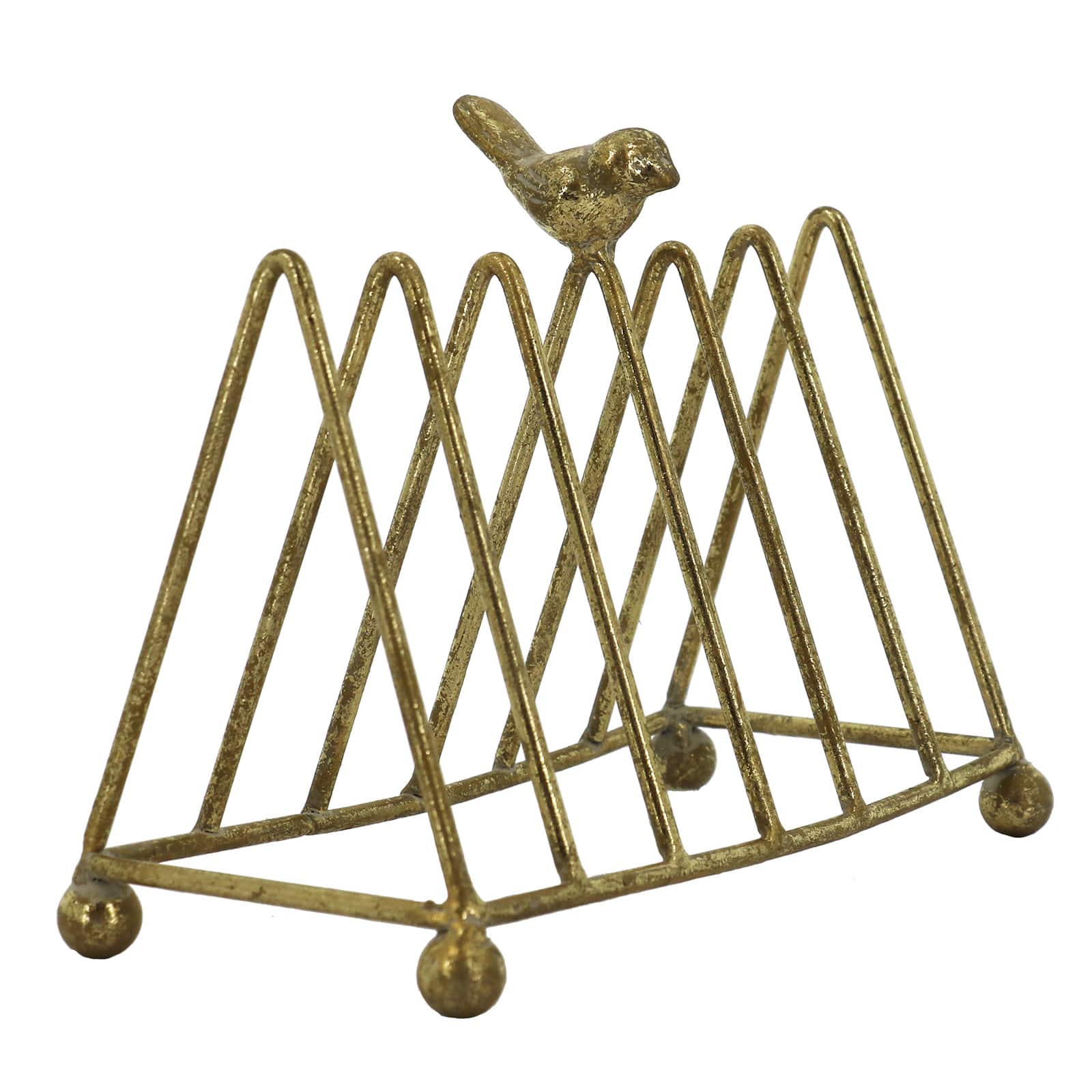 9.25&#x22; Gold Bird Magazine Rack by Ashland&#xAE;