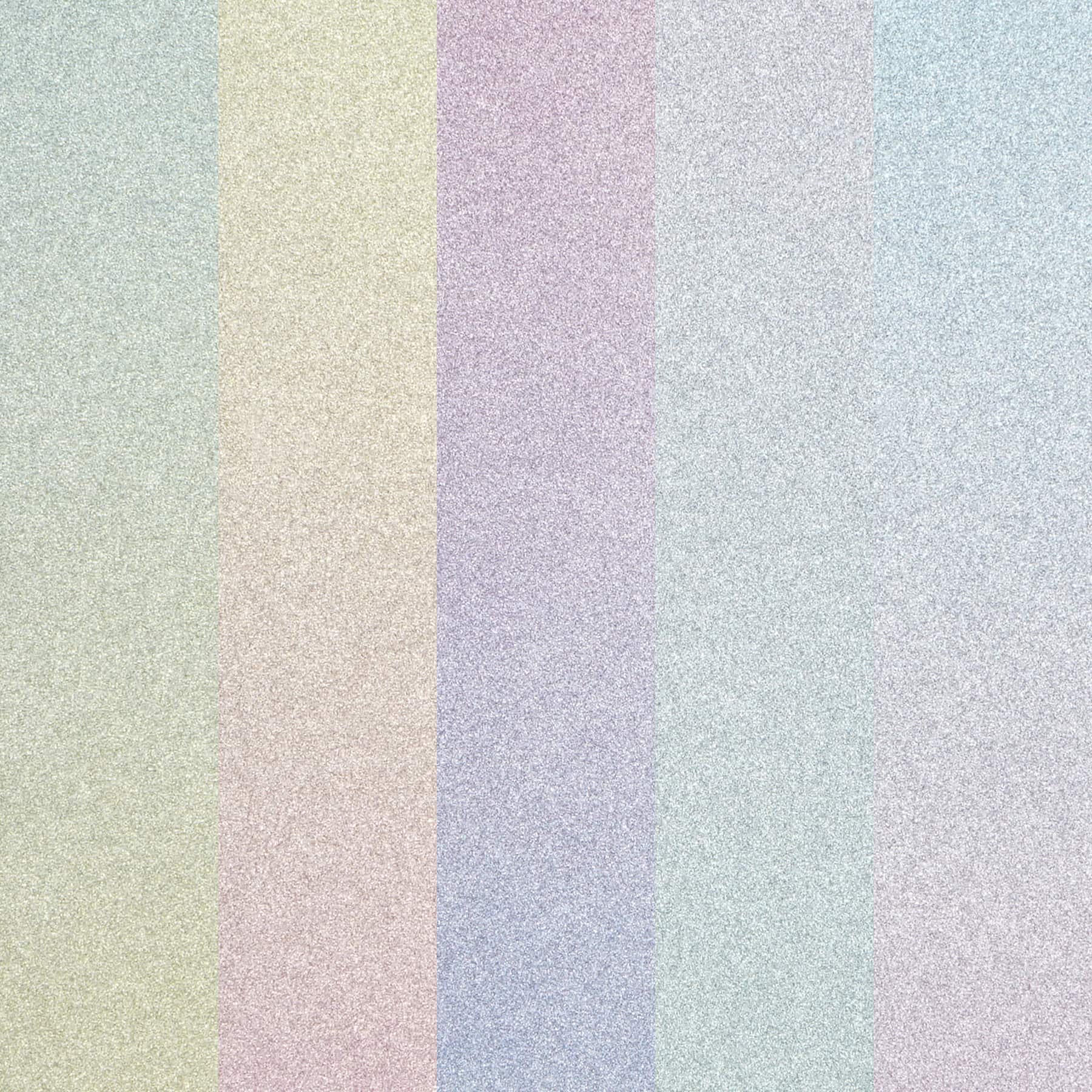 6" x 6" Pastel Ombre Glitter Cardstock Paper Pad, 24 Sheets by Recollections™