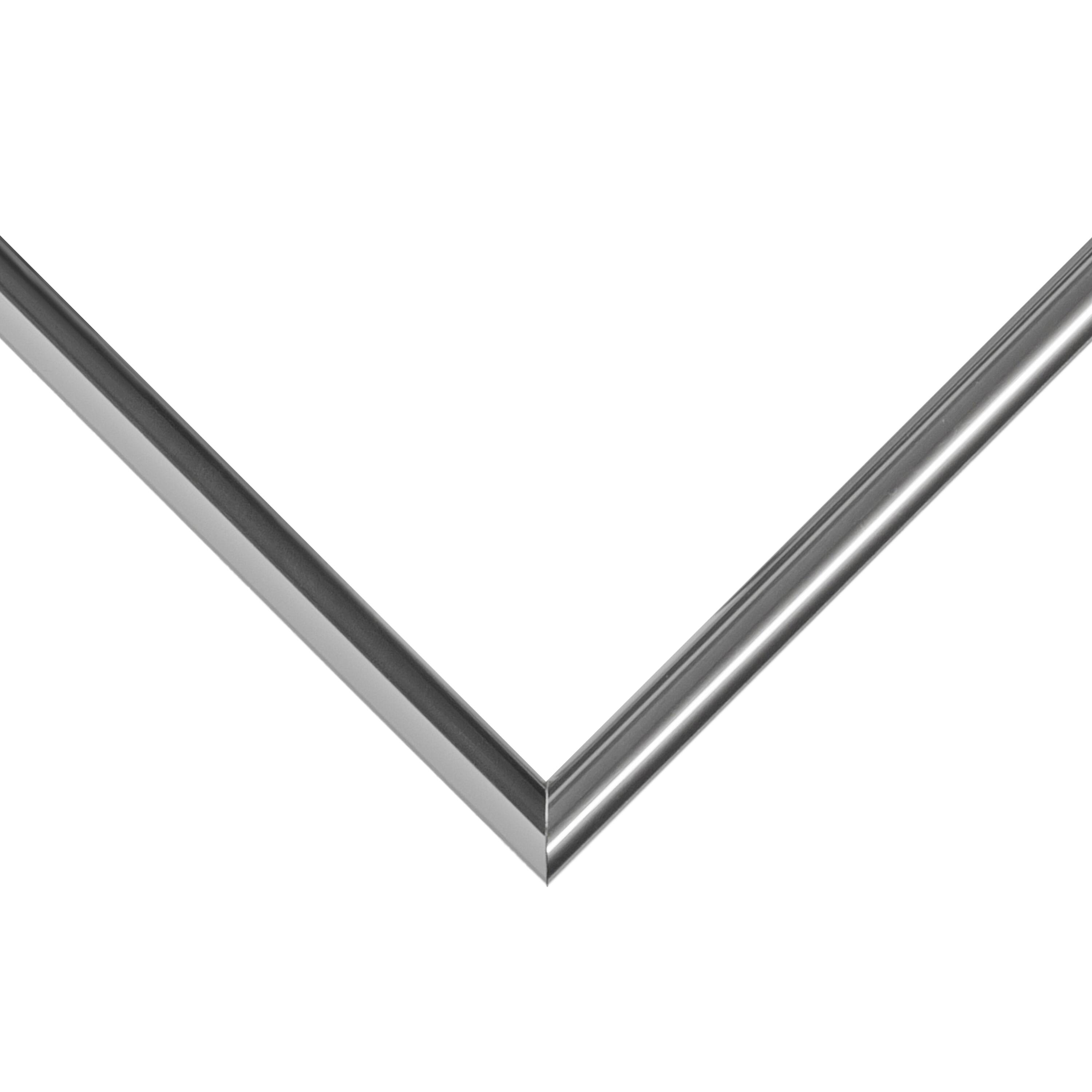 Frame USA Metal I Silver Single Image Picture Frame