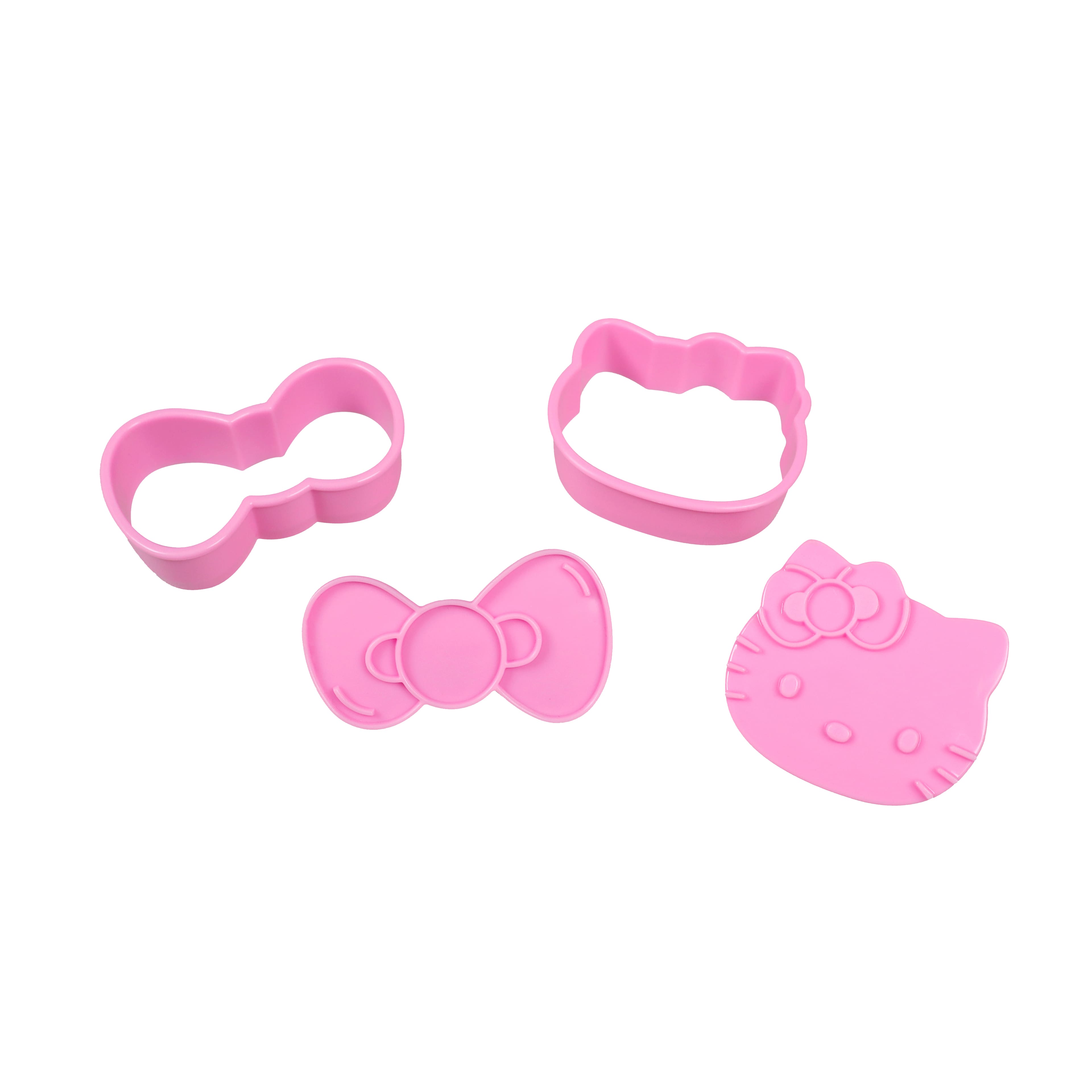 Handstand Kitchen Hello Kitty&#xAE; 50th Anniversary Cookie Stamp &#x26; Cutter Set