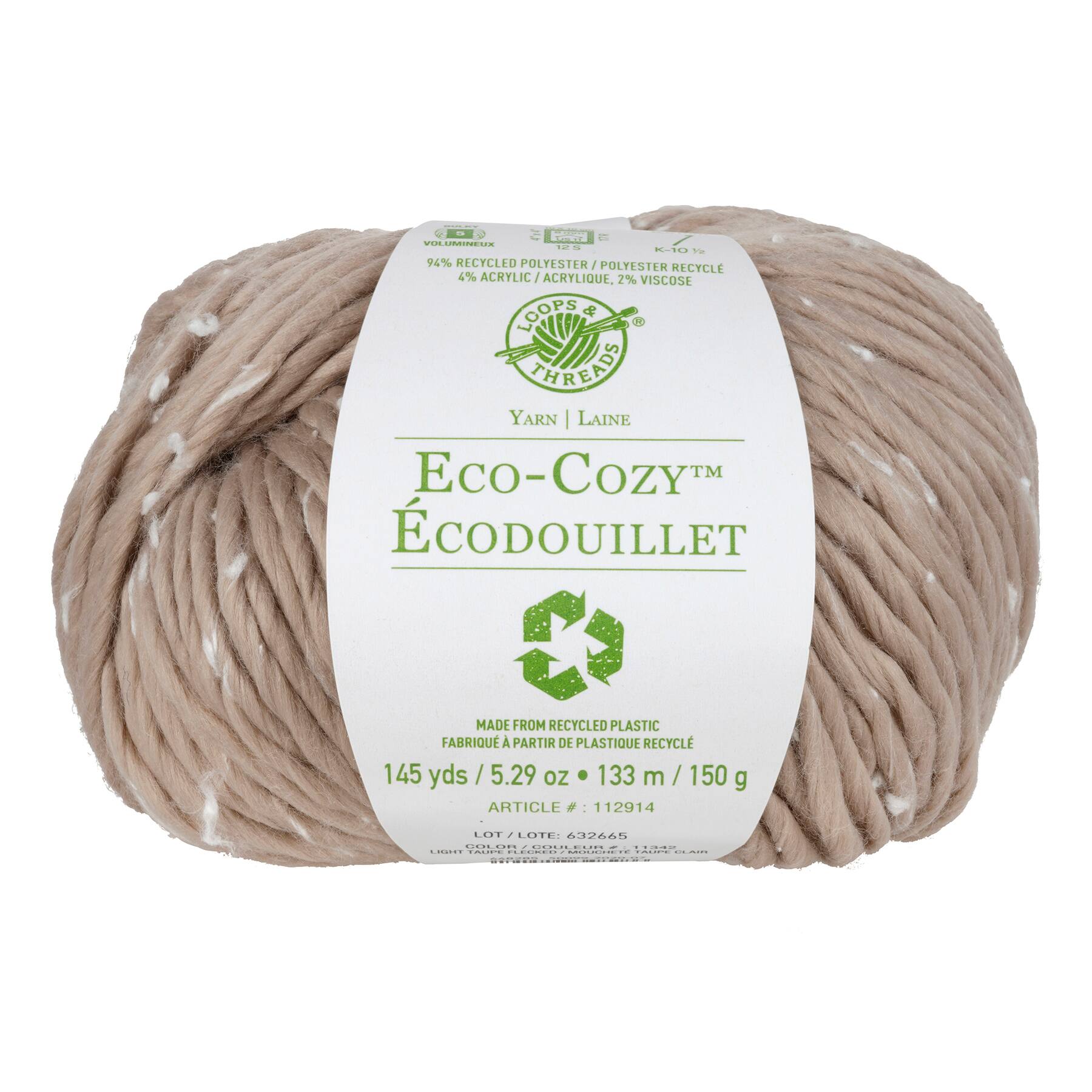 EcoCozy™ Yarn by Loops & Threads® Michaels
