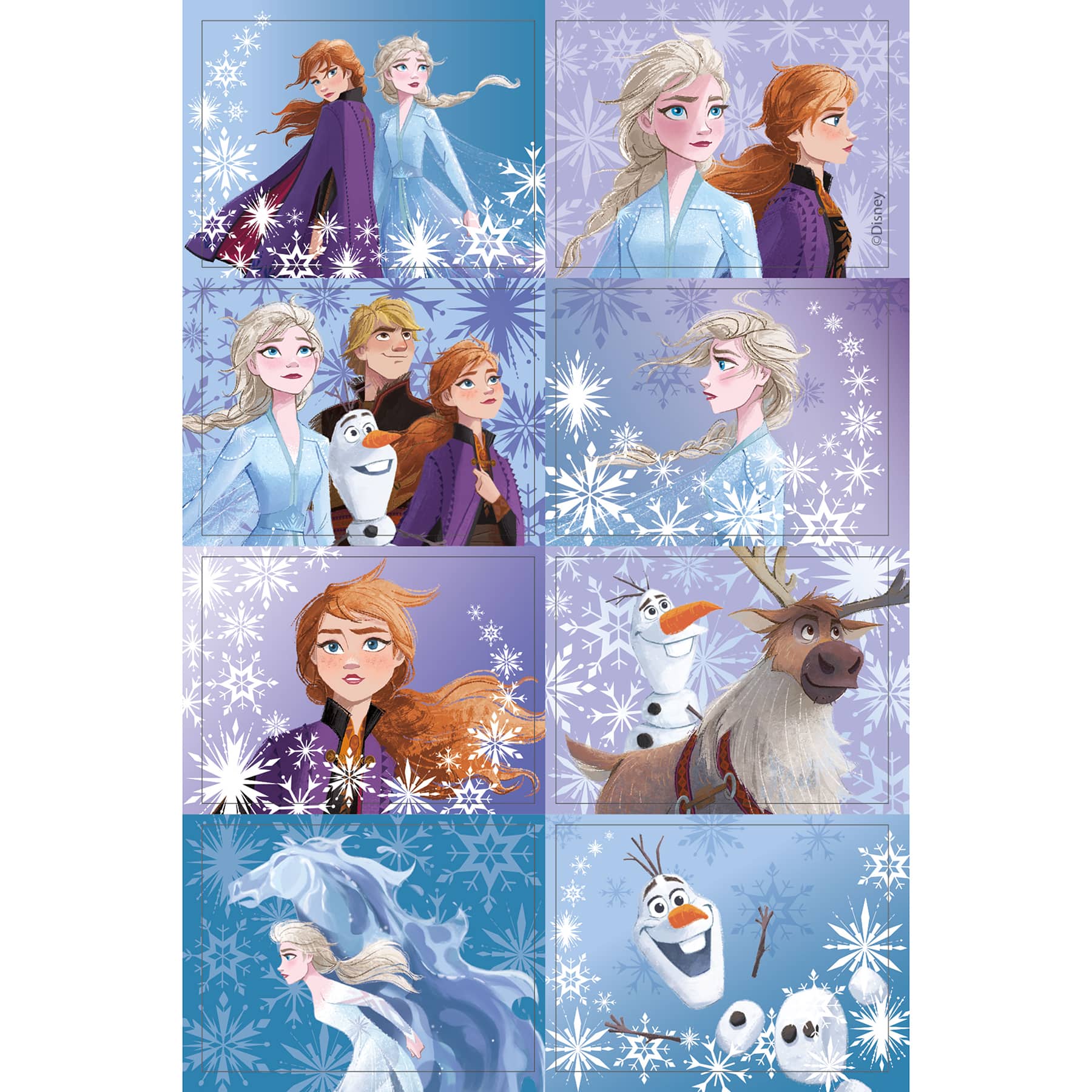 Frozen Chipboard Stickers Decorations Medley Set 