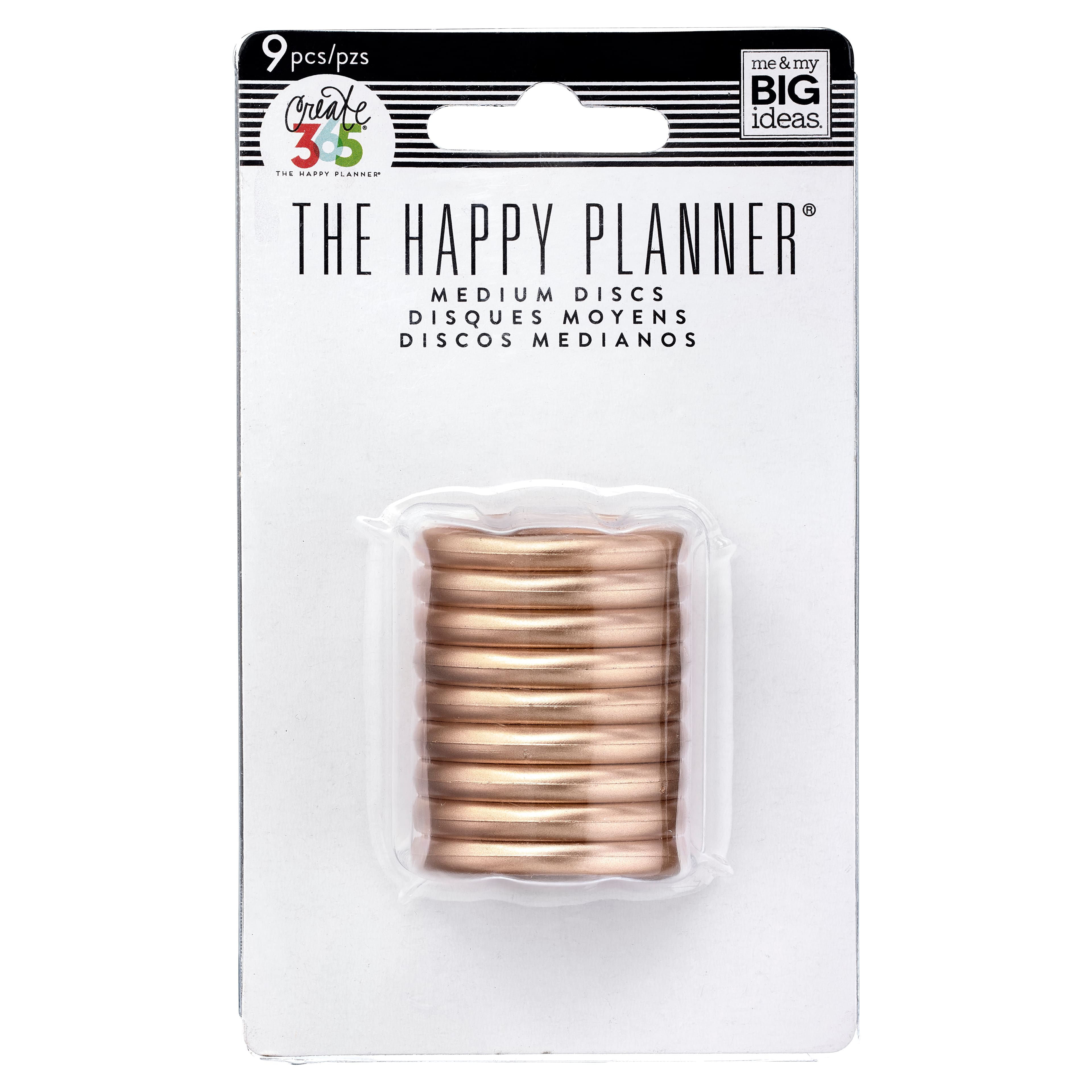 The Happy Planner® Classic Discs, Rose Gold