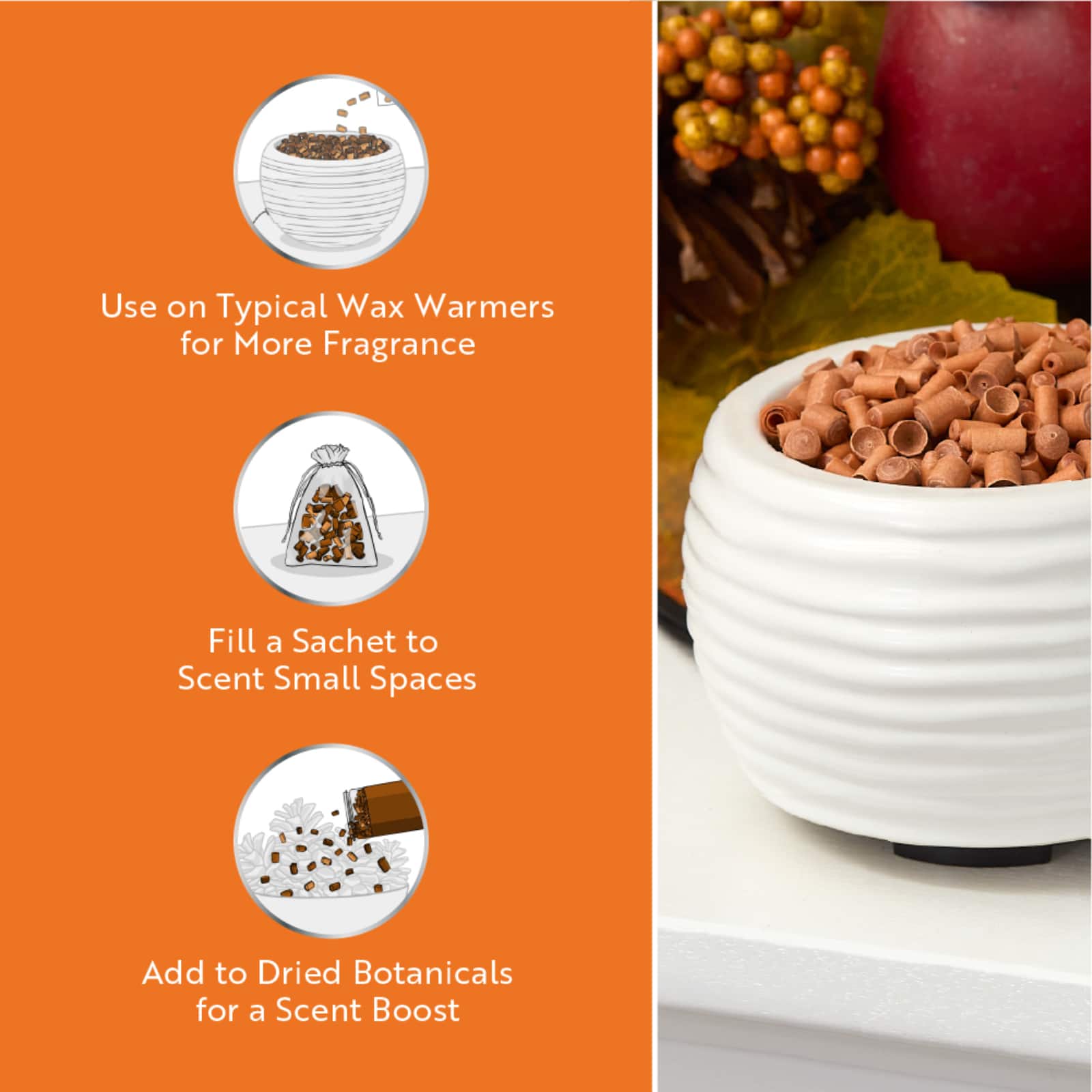 Scentsicles Scentfetti Autumn &#x27;n Apples, Two Dashes of Cinnamon, Vanilla &#x26; Spice So Nice, 3 pack