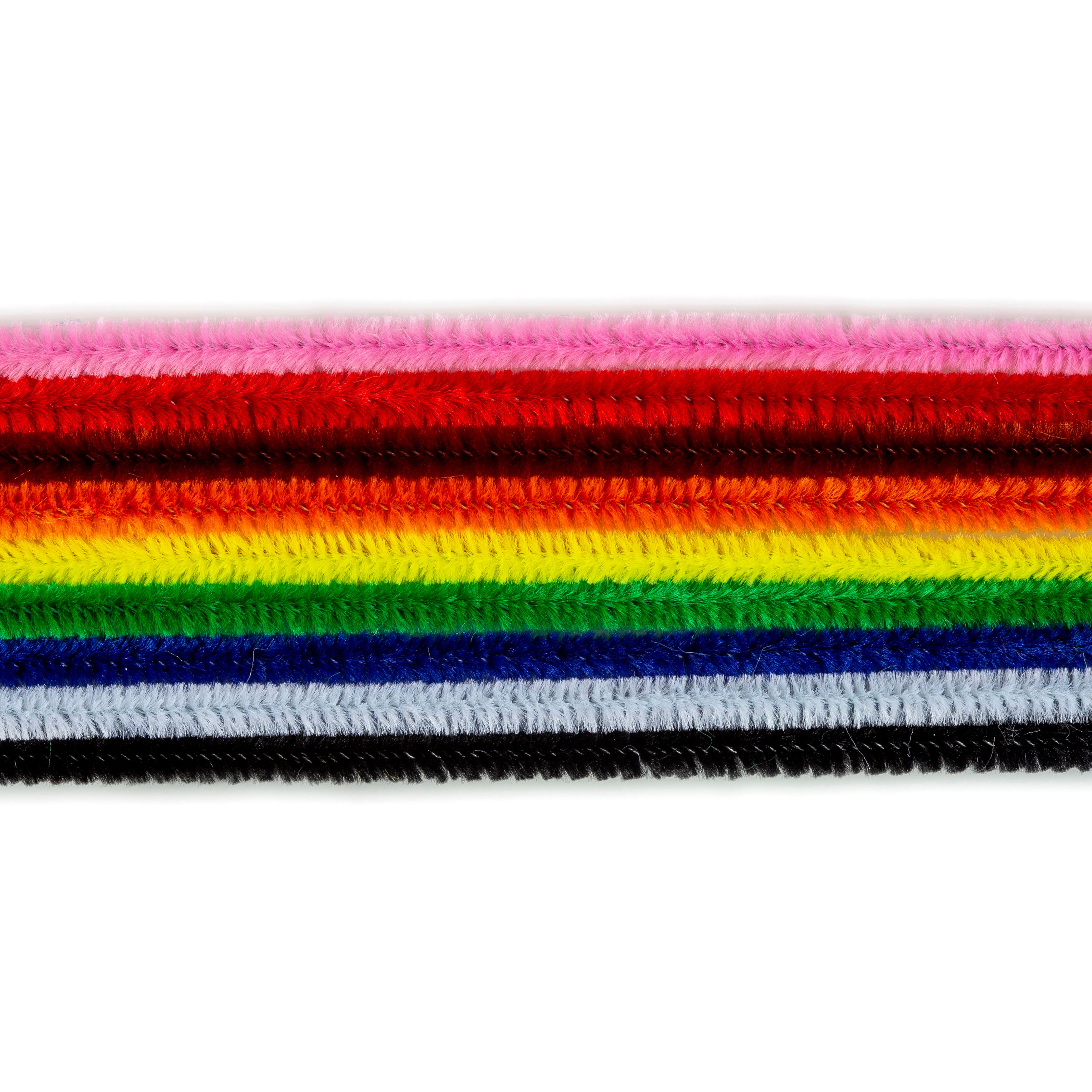 12 Packs: 350 ct. (4,200 total) Rainbow Chenille Pipe Cleaners Value Pack by Creatology&#x2122;