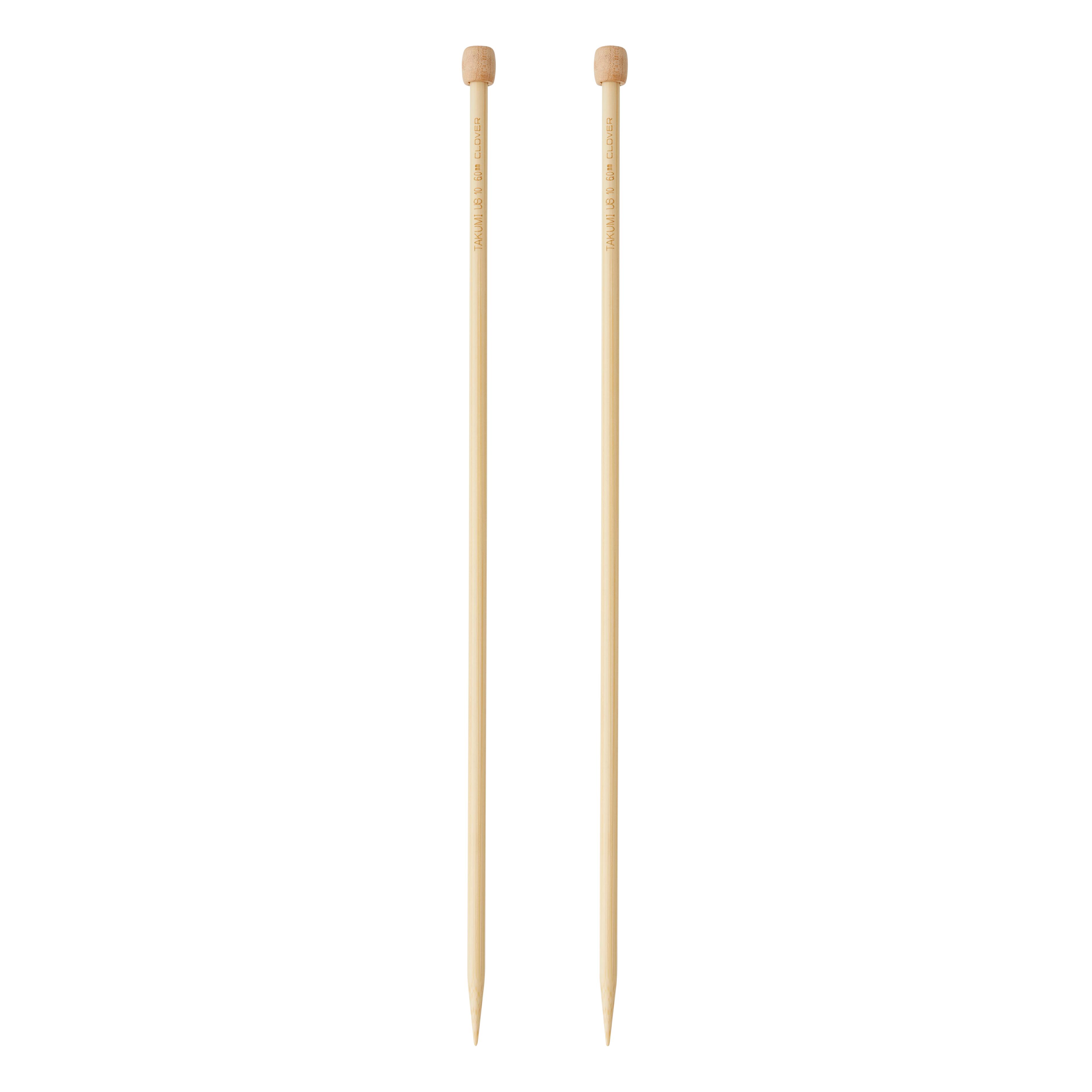 Takumi Bamboo Single Pointed Knitting Needles, 13&#x22;