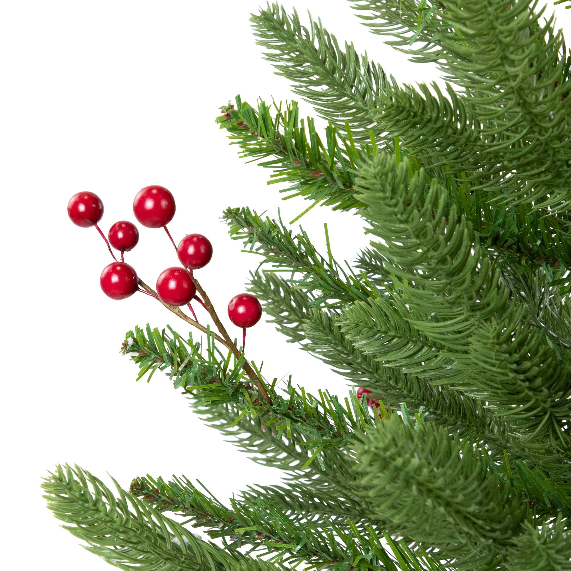 24" Unlit Real Touch™ Sarasota Pine Mini Artificial Christmas Tree in Burlap Base