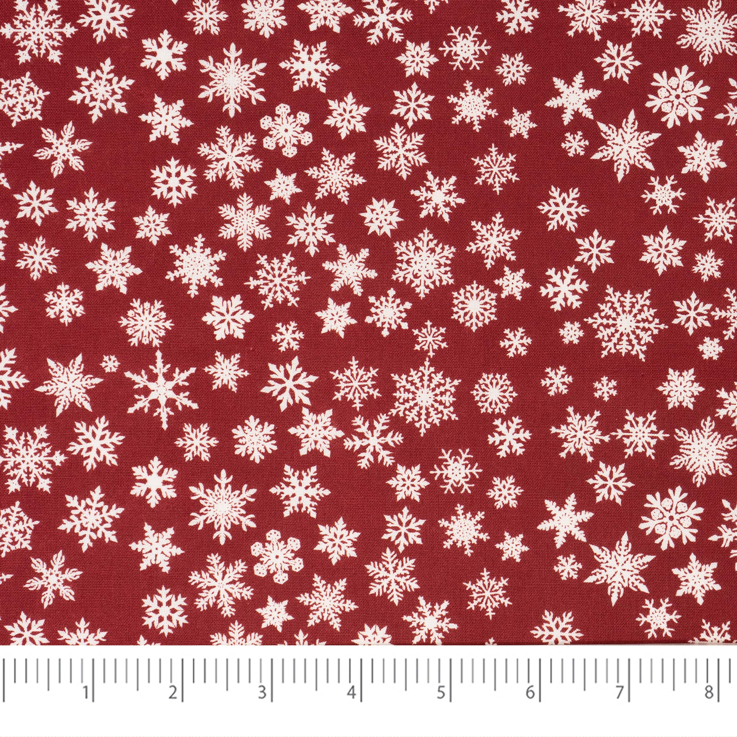 SINGER Christmas Poinsettia Cotton Fabric Fat Quarter Bundle