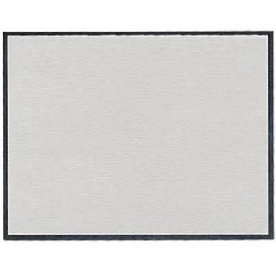 JAM Paper A2 Gray Linen with Silver Foil Trim Notecards | Michaels