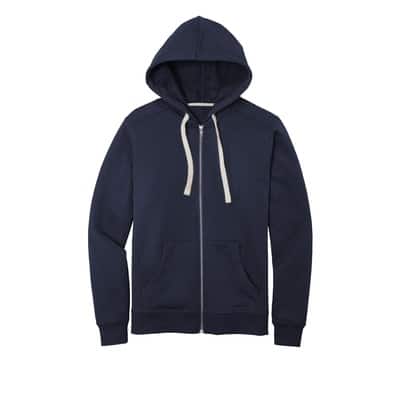 District® Re-Fleece™ Full-Zip Hoodie in True Navy Blue | Small | Michaels®
