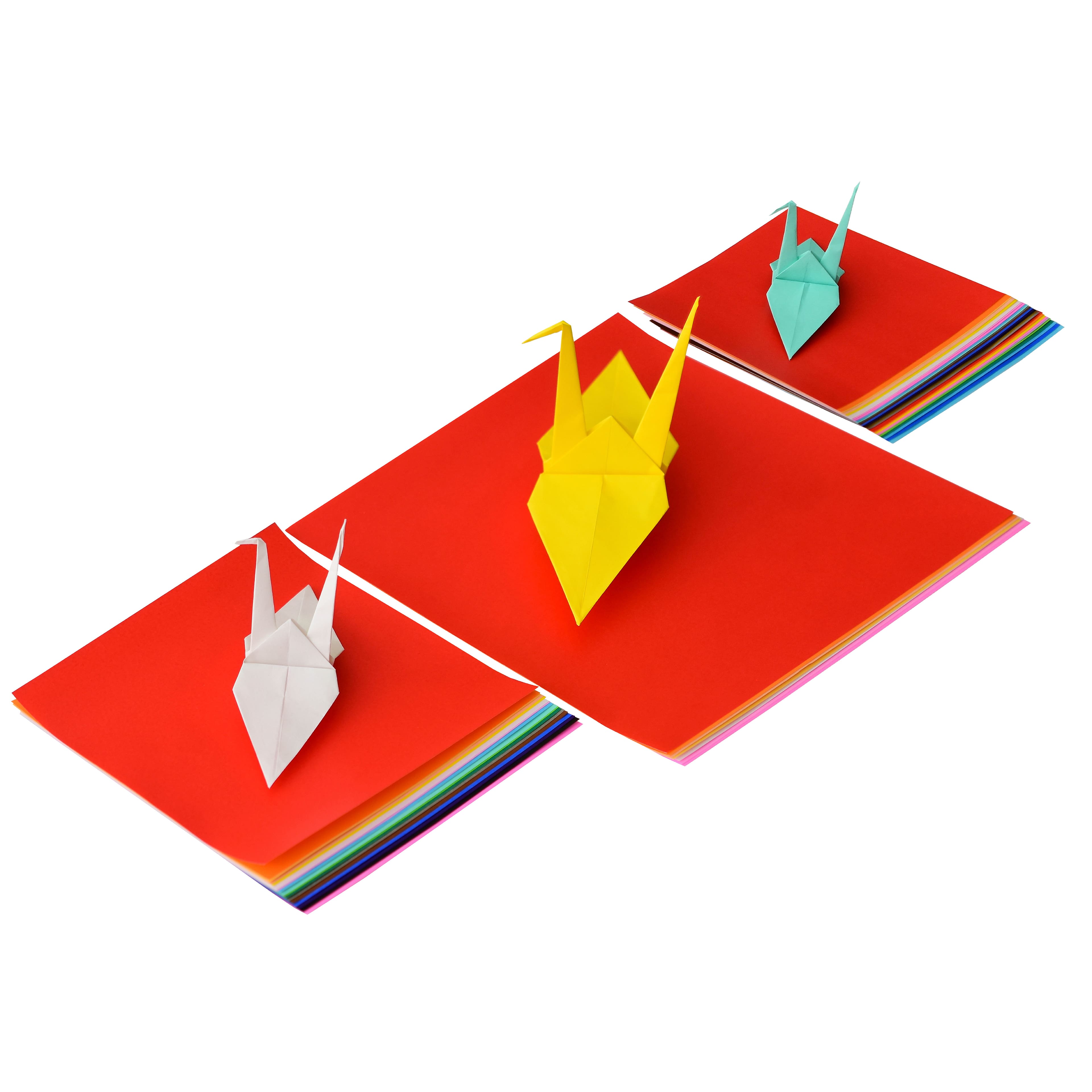Yasutomo® Assorted Solids Origami Paper, 55 Sheets
