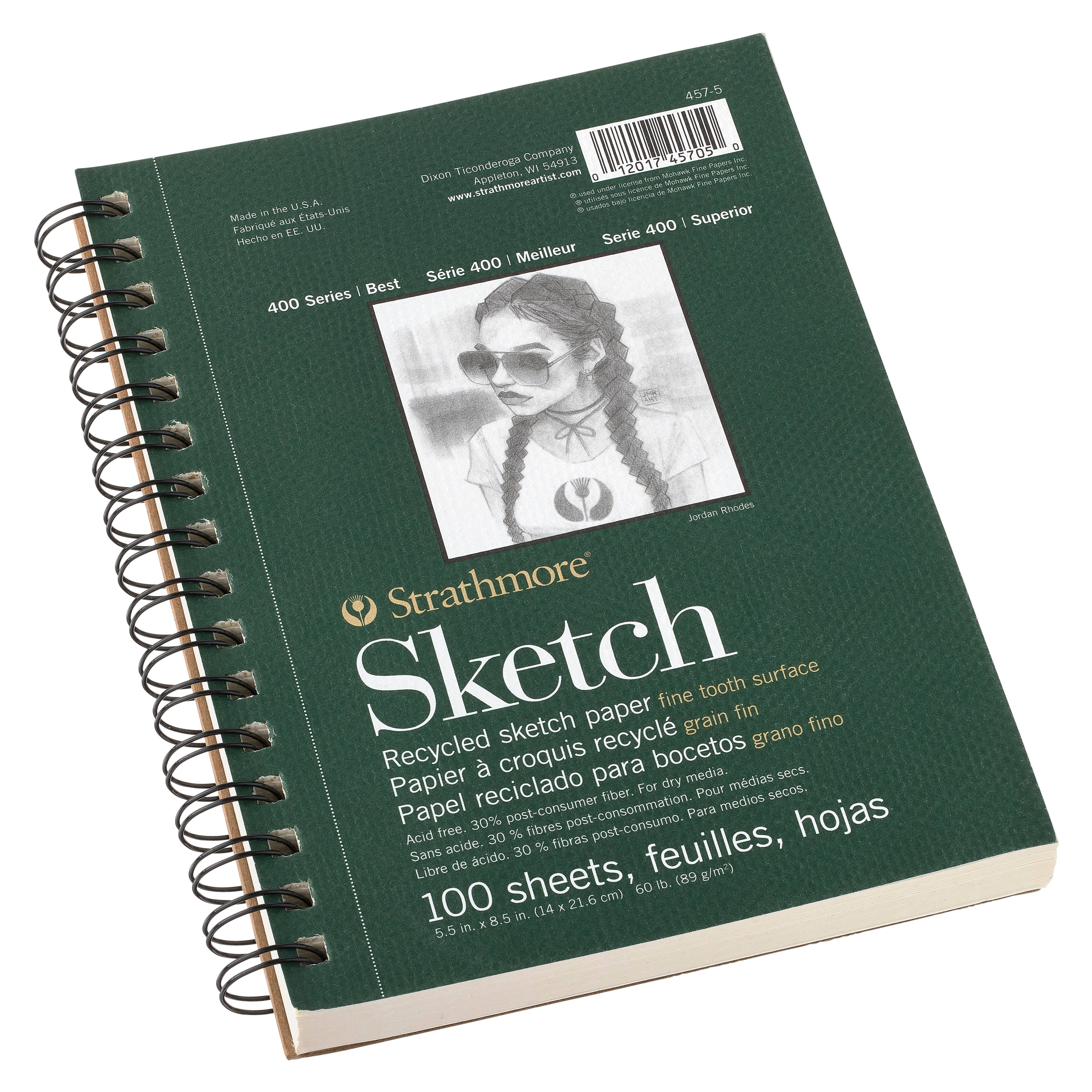 Strathmore® 400 Series Recycled Sketch Paper Pad