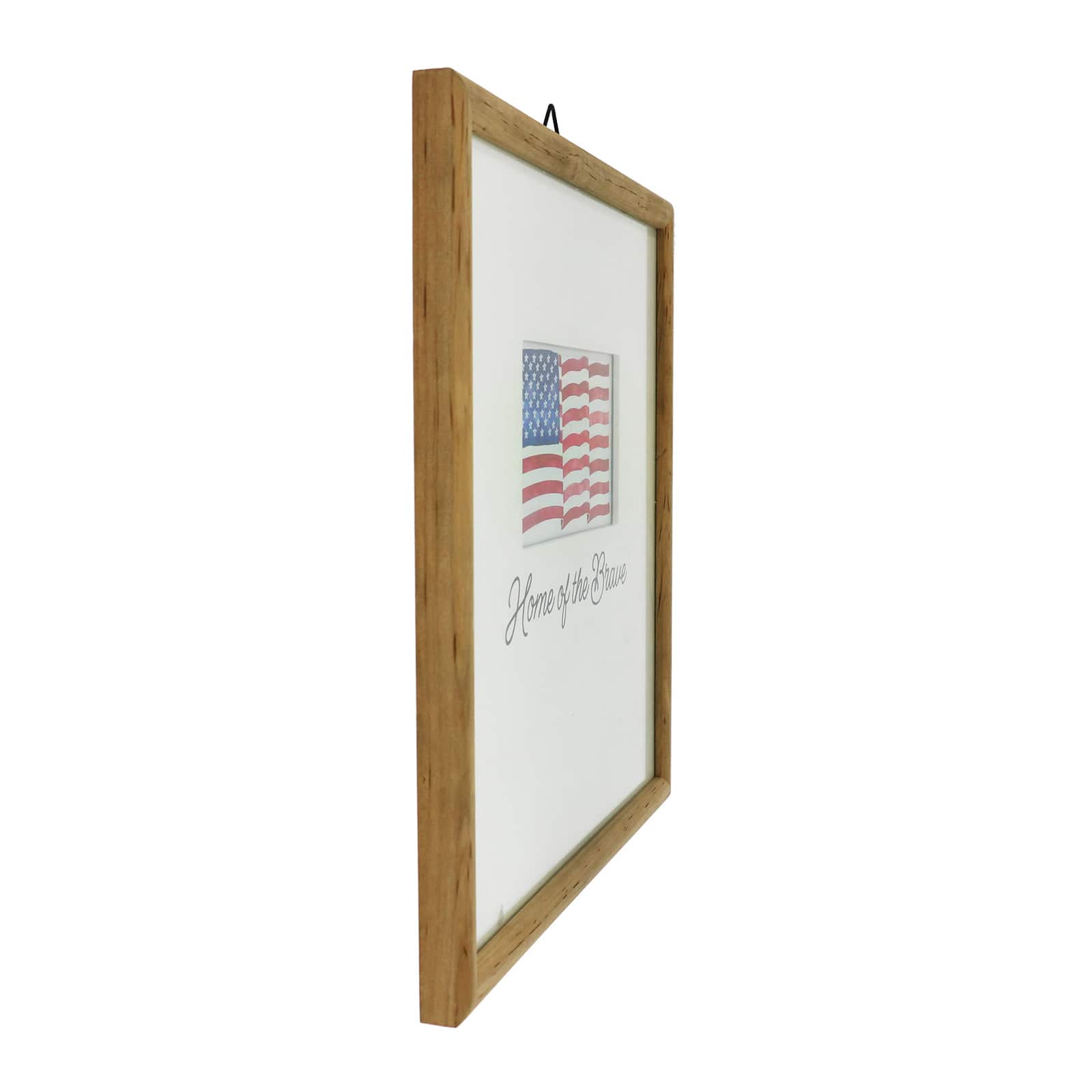 Assorted 11.75&#x22; American Flag Wall Art by Celebrate It&#x2122;