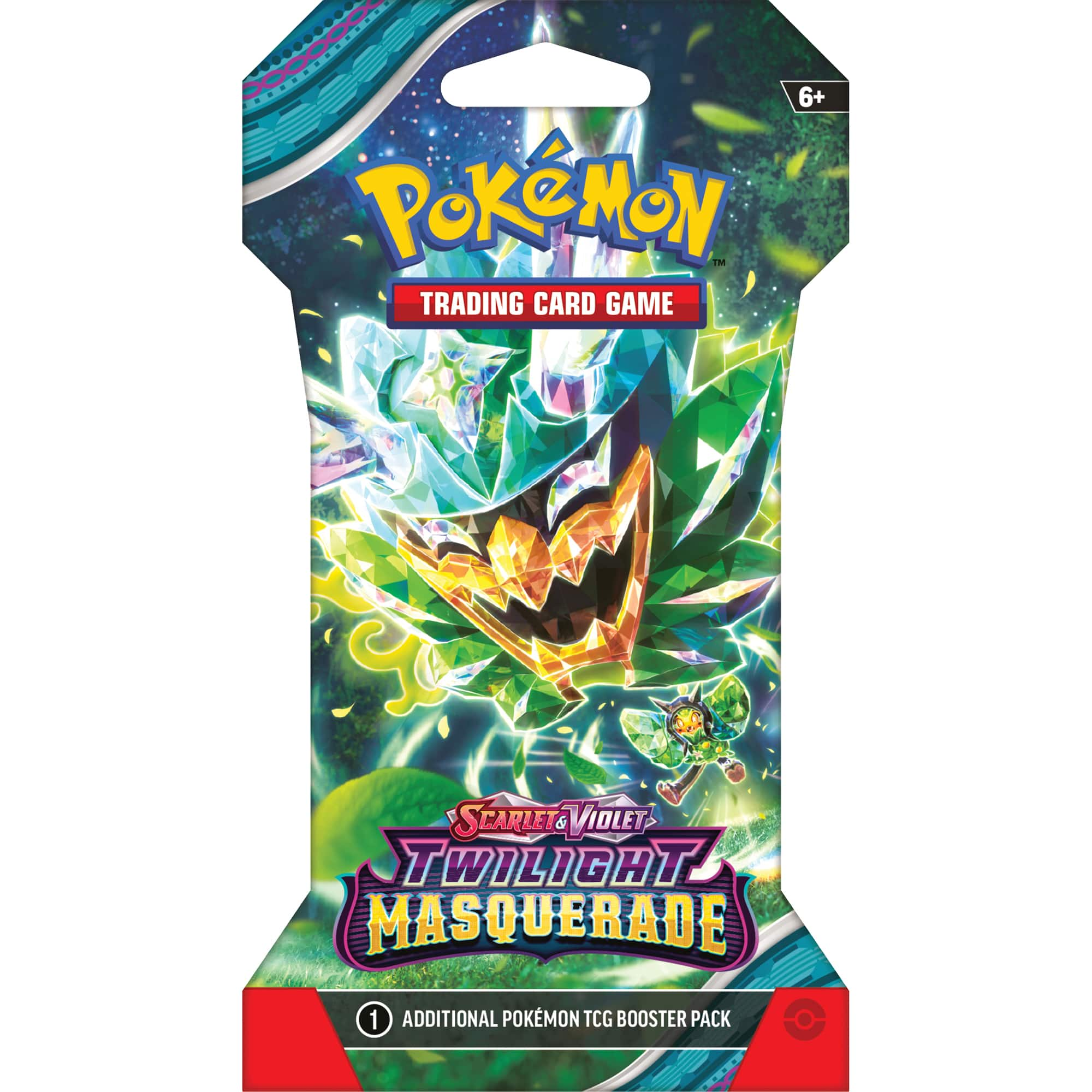 Pok&#xE9;mon&#x2122; Trading Card Game Scarlet &#x26; Violet Twilight Masquerade Booster Pack