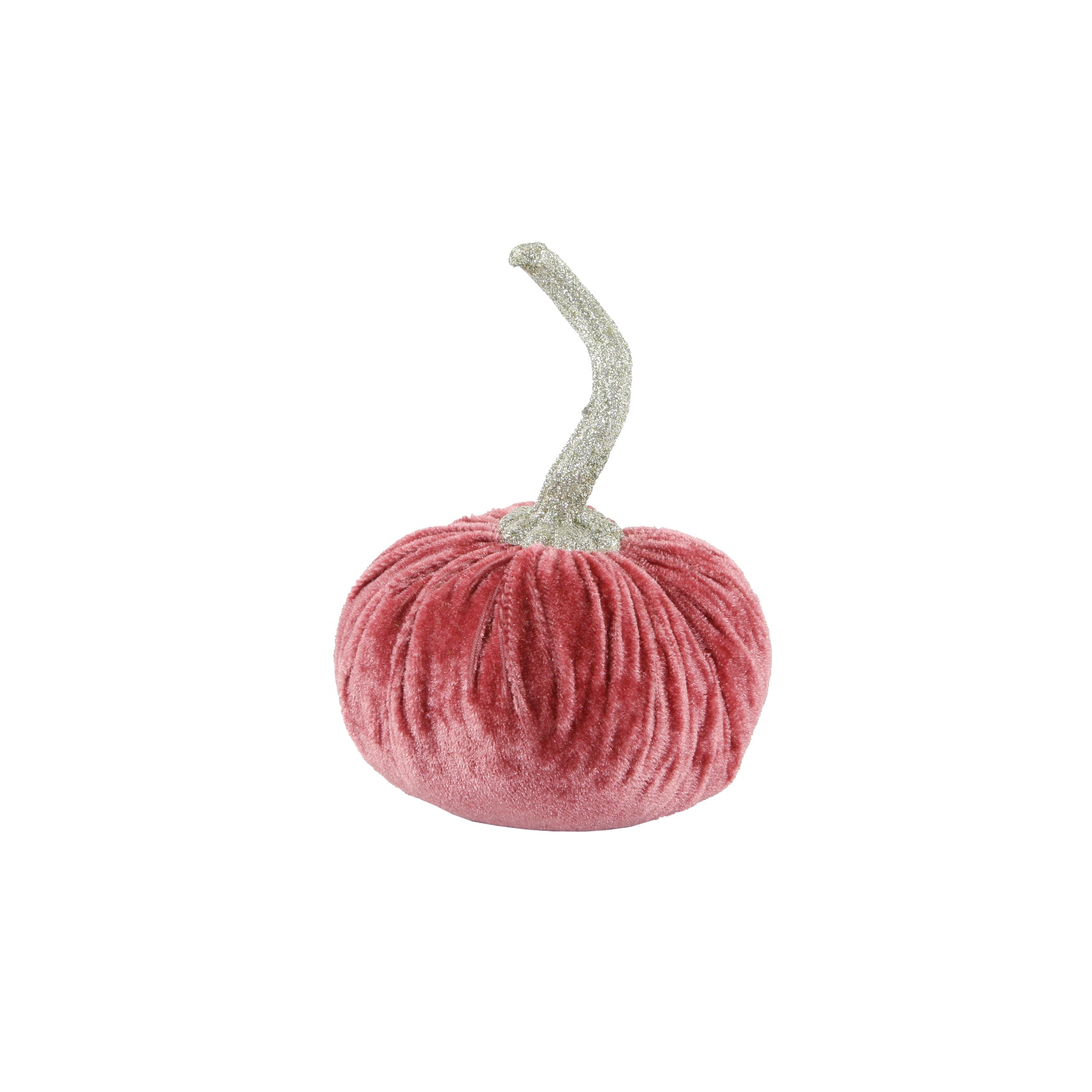 Flora Bunda&#xAE; 6&#x22; Velvet Decorative Pumpkin