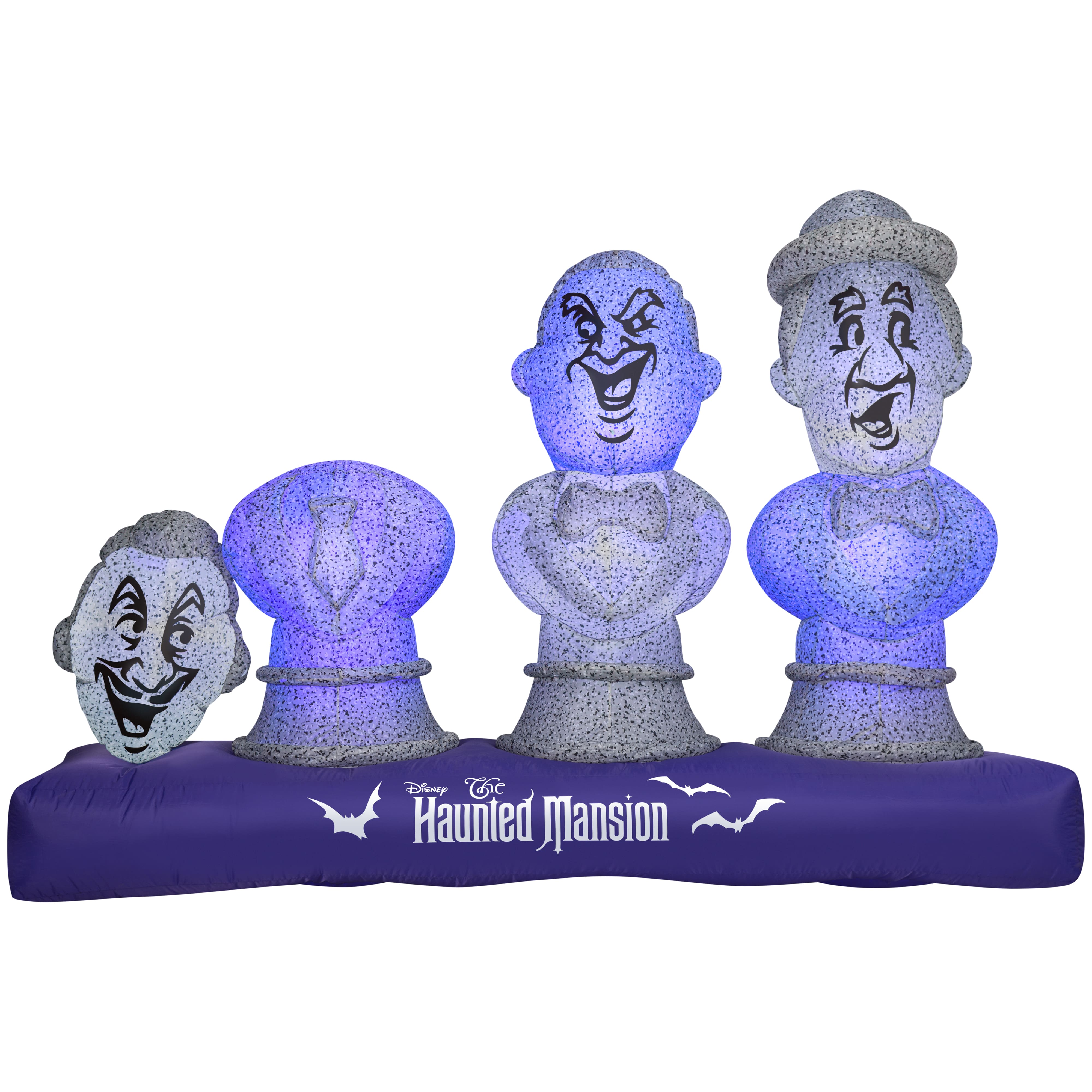 5.5ft. Airblown® Inflatable Haunted Mansion Scene with Music and Synchronized Light Show