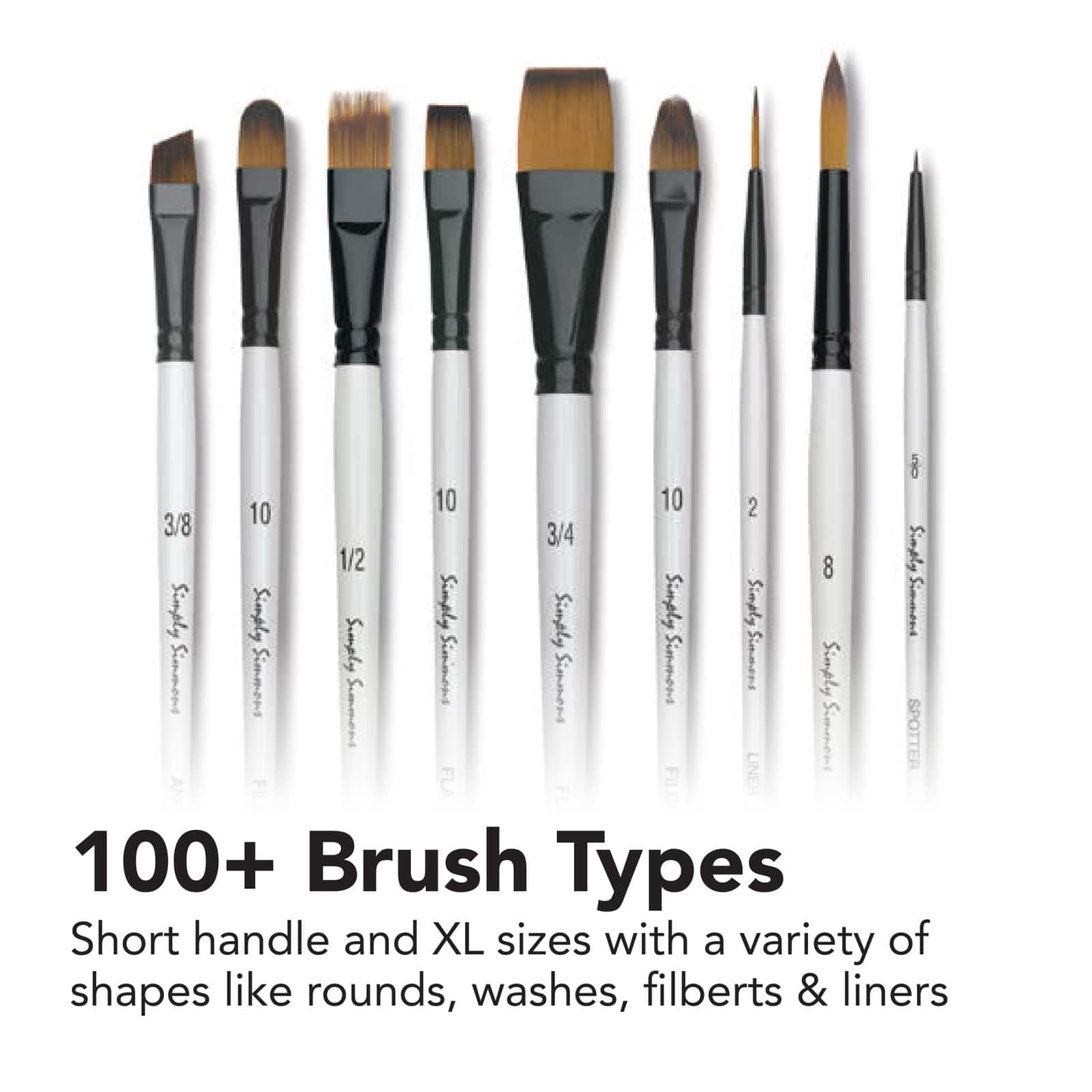 Simply Simmons All The Angles 4 Piece Brush Set