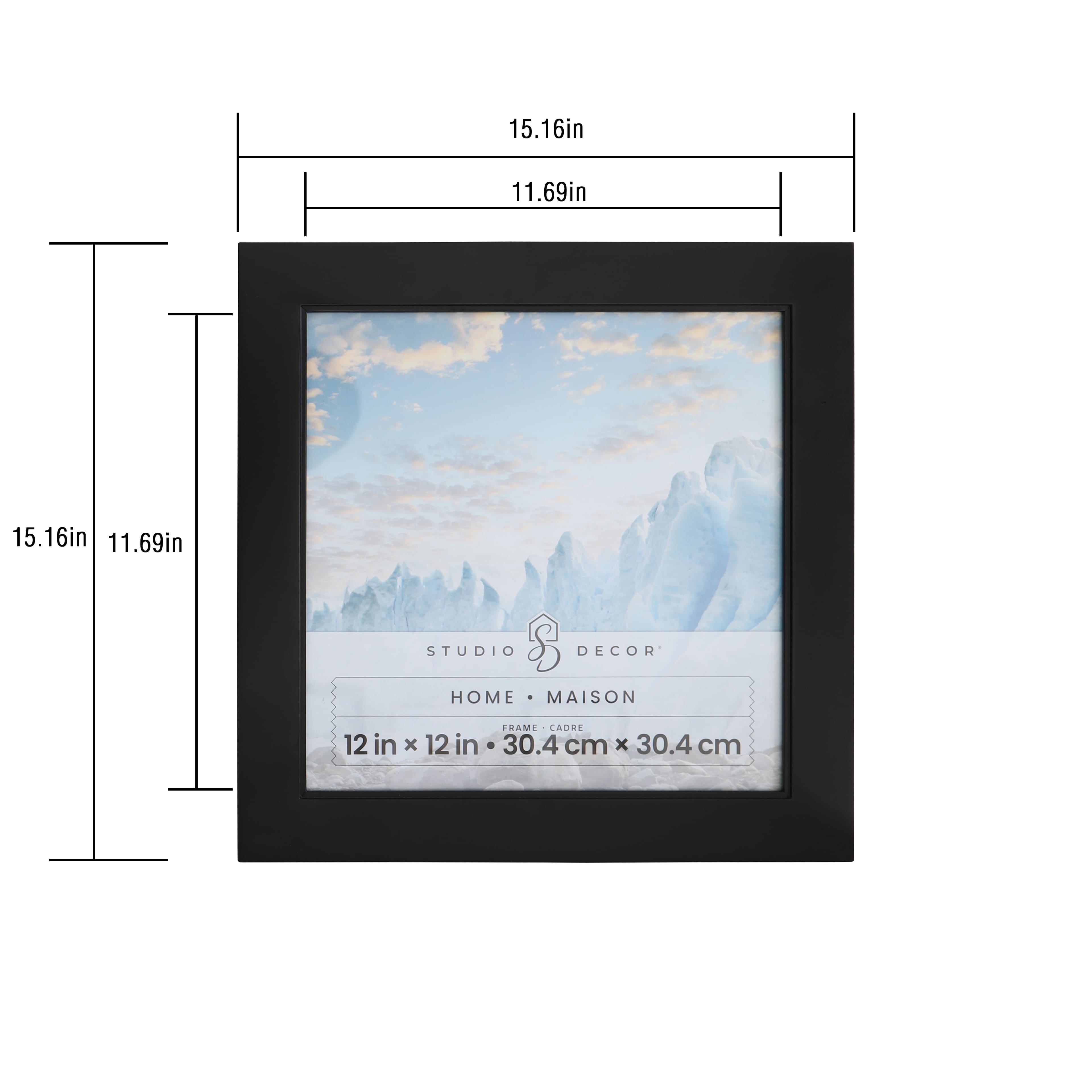 6 Pack: Home Studio Black Frame by Studio Décor®