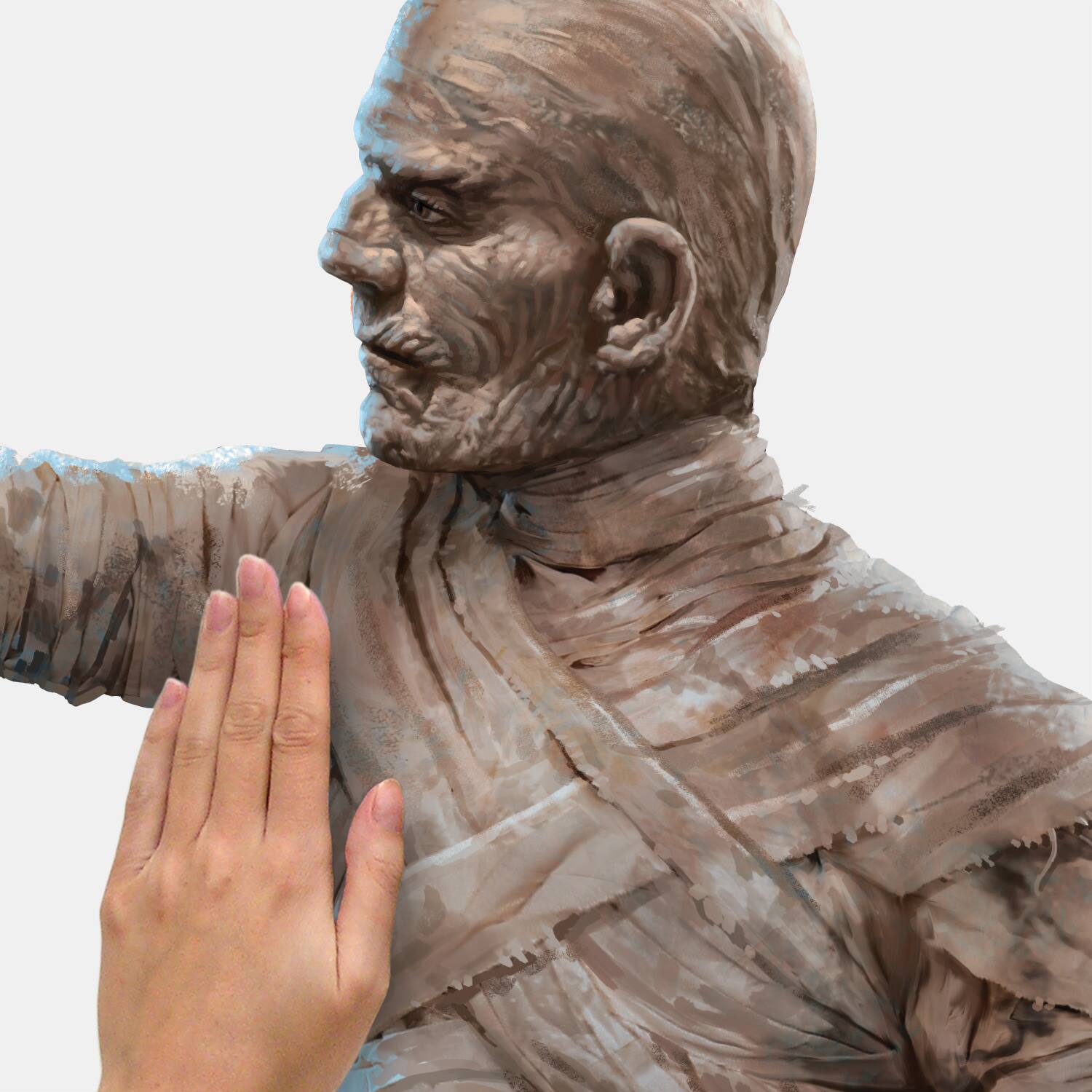 RoomMates Classic Monsters The Mummy Giant Peel & Stick Wall Decals