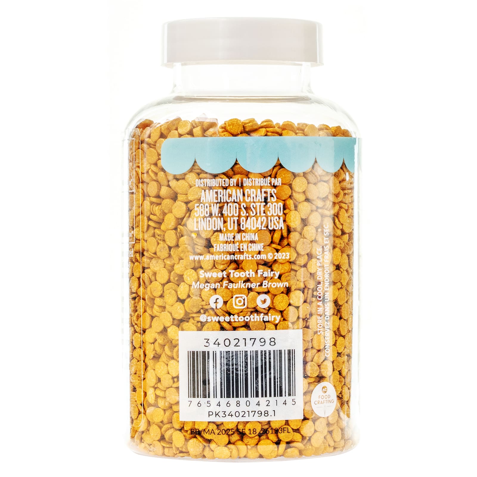 Sweet Tooth Fairy&#xAE; Gold Sequins
