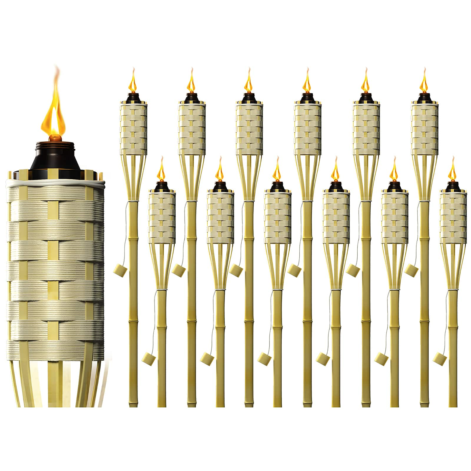 Matney 60&#x22; Bamboo Torches