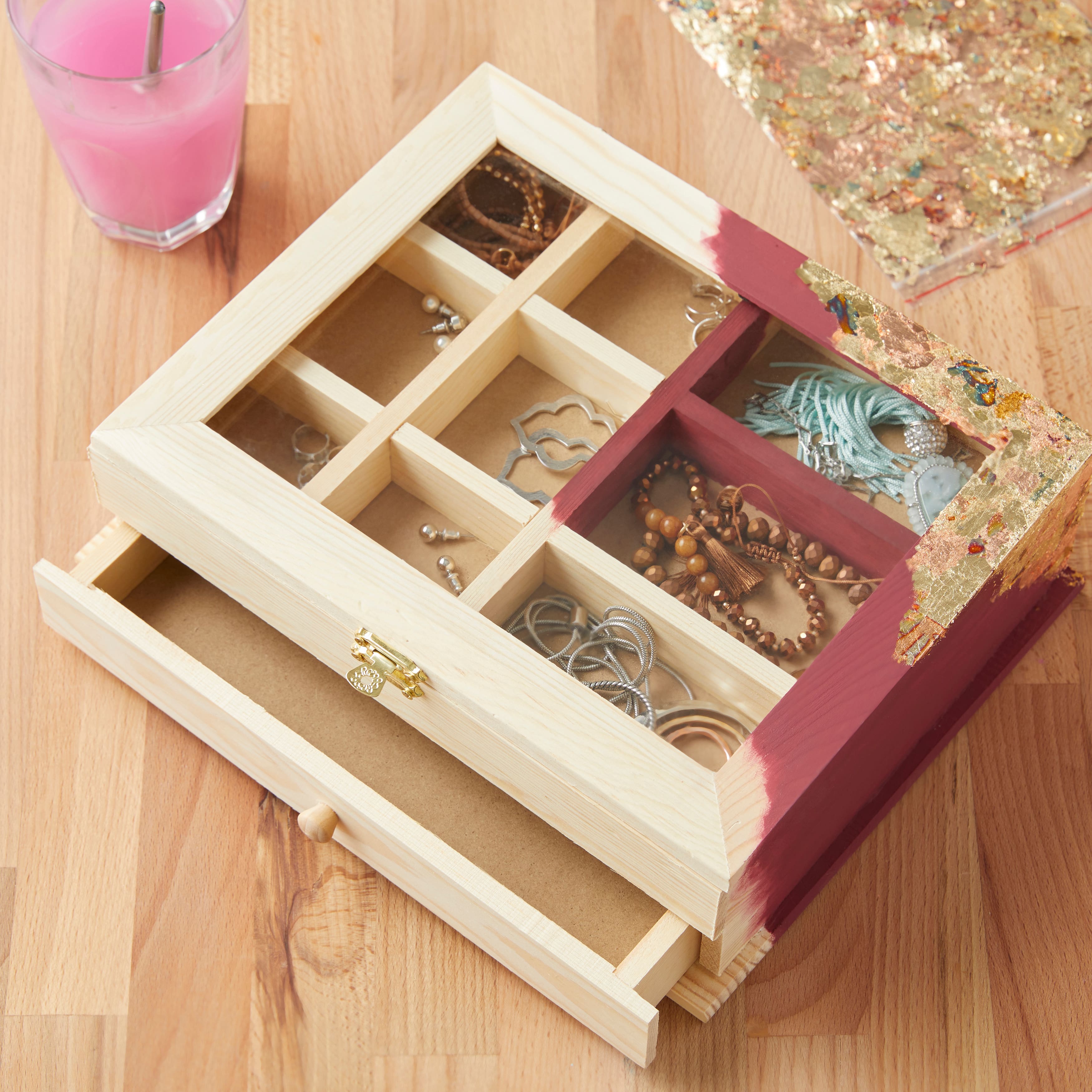 Wood Jewellery Box by Make Market®
