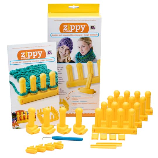 Algopix Similar Product 11 - Authentic Knitting Board Bundle Zippy