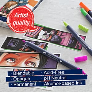 Faber-Castell&#xAE; Graphic Novel Goldfaber Sketch Markers