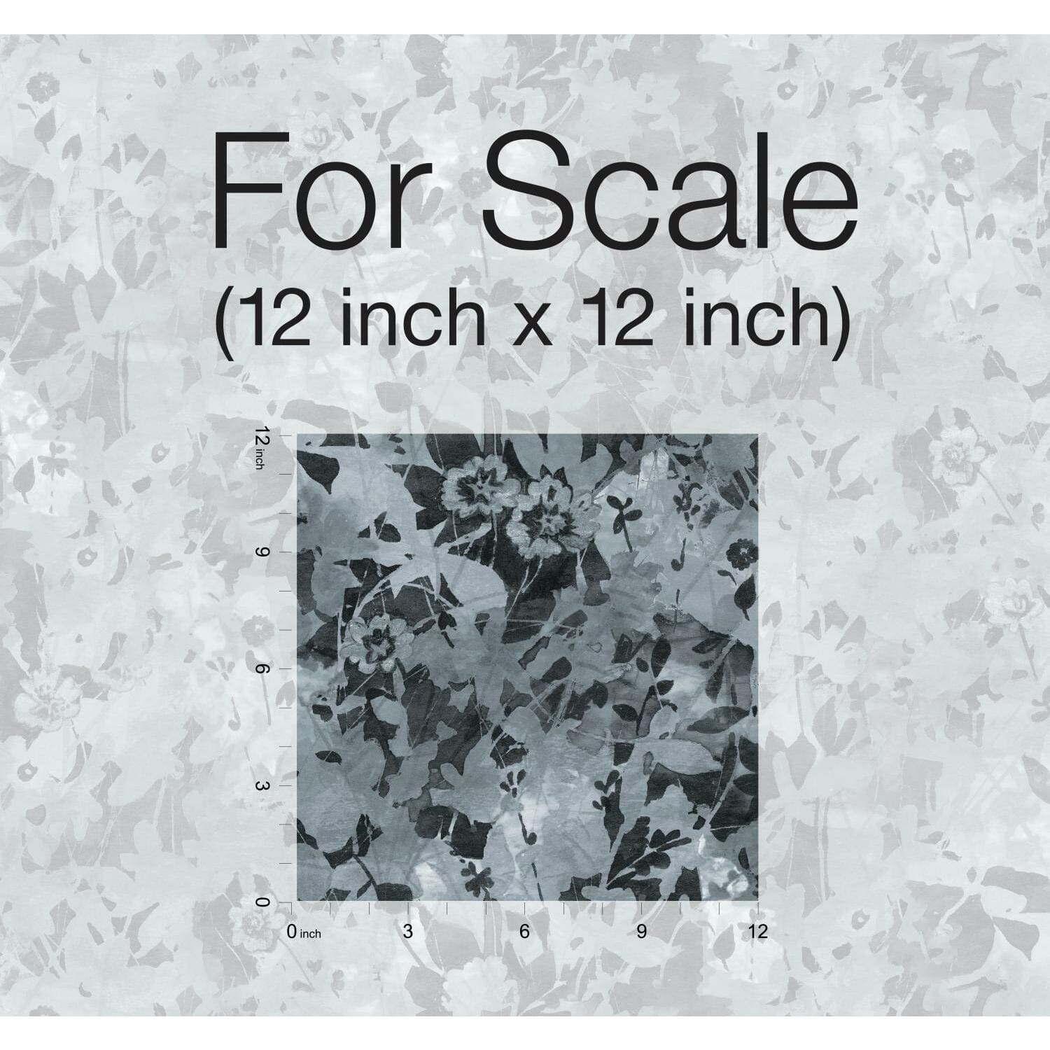 RoomMates Wildflower Shadows Peel & Stick Wallpaper