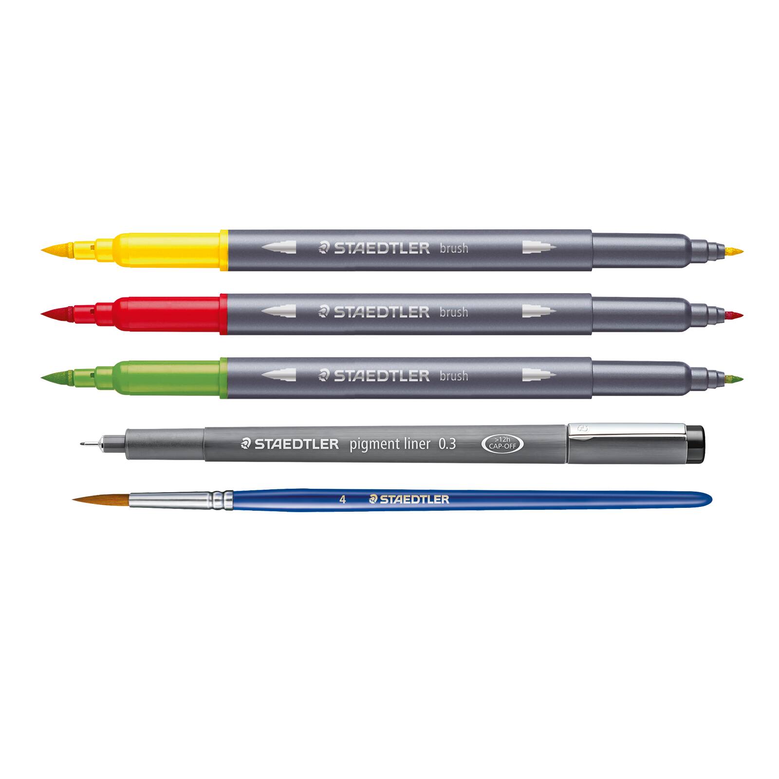 staedtler watercolor brush pens