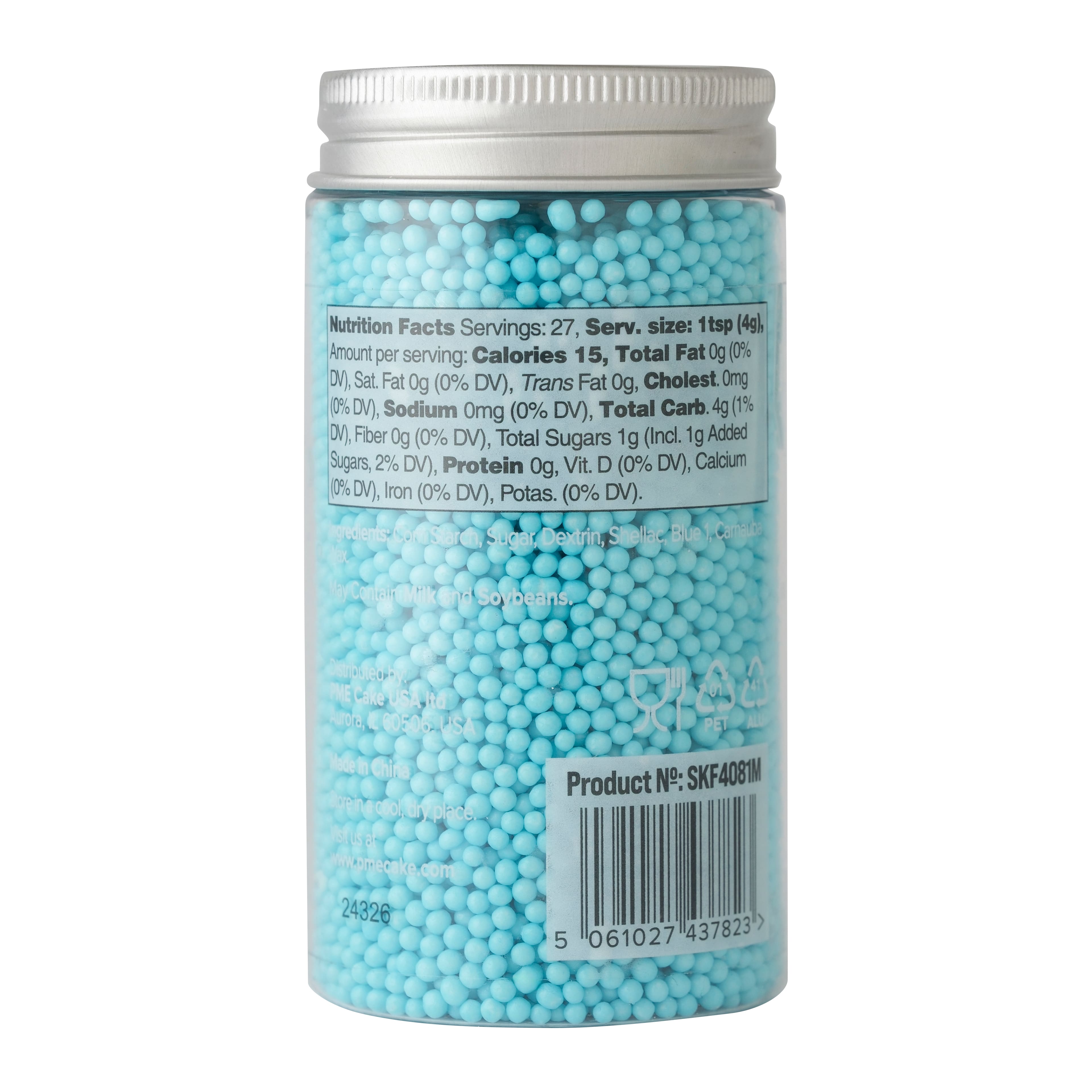 PME Cake Sweet Street&#xAE; 3.8oz. Nonpareils Sprinkles