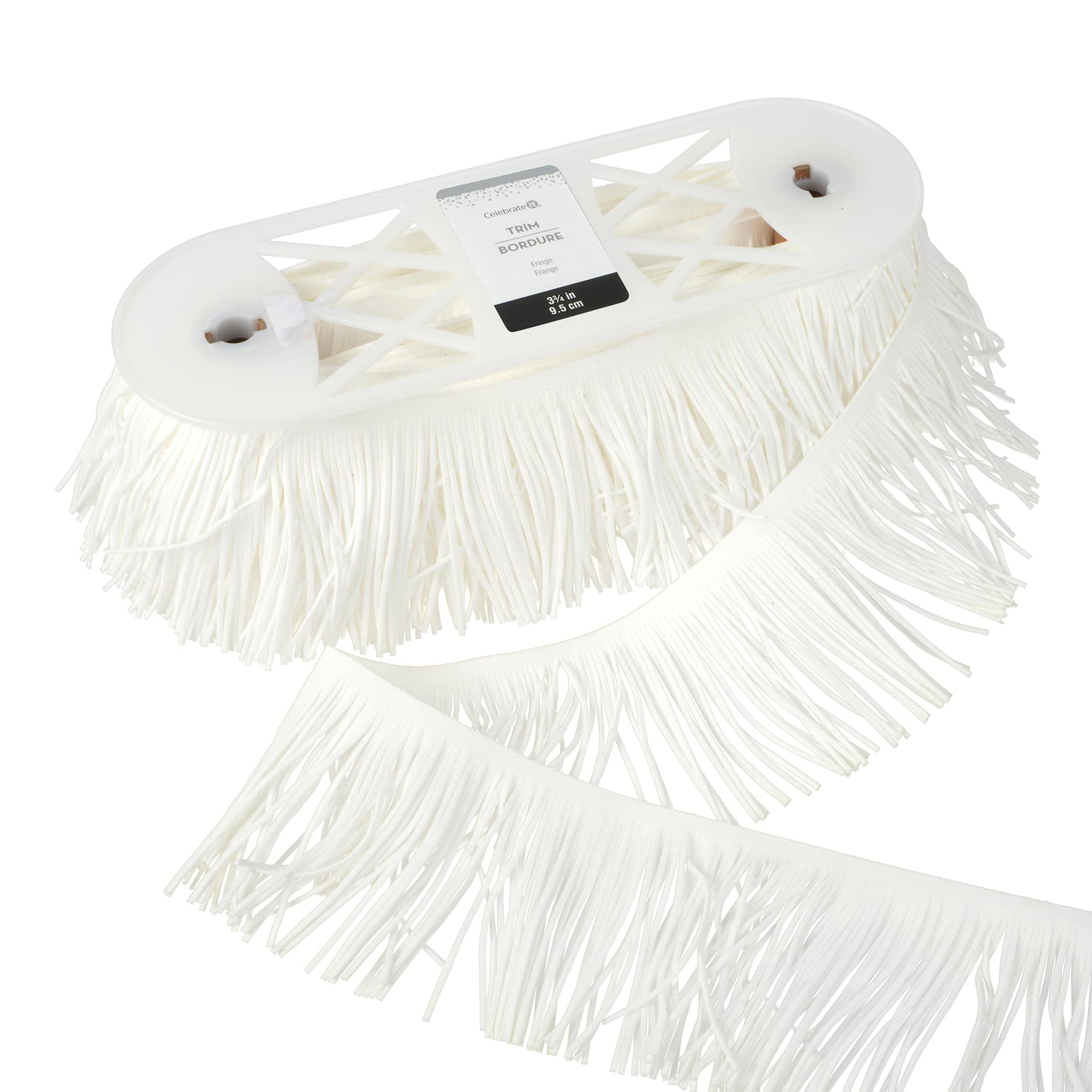 3.75&#x22; Flocked Fringe Trim by Celebrate It&#xAE;