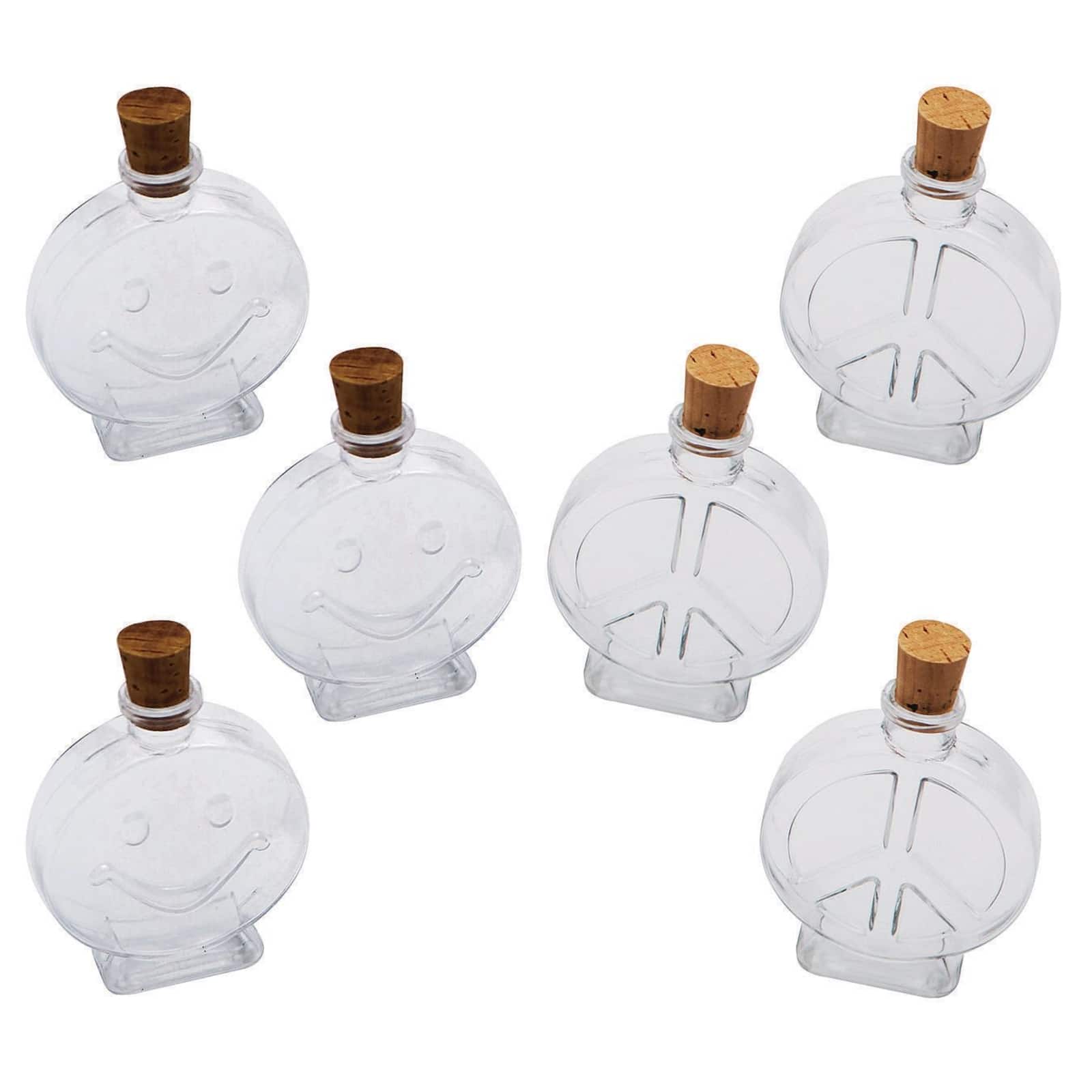 S&S Worldwide® Smile & Peace Sand Art Bottles, 6ct.