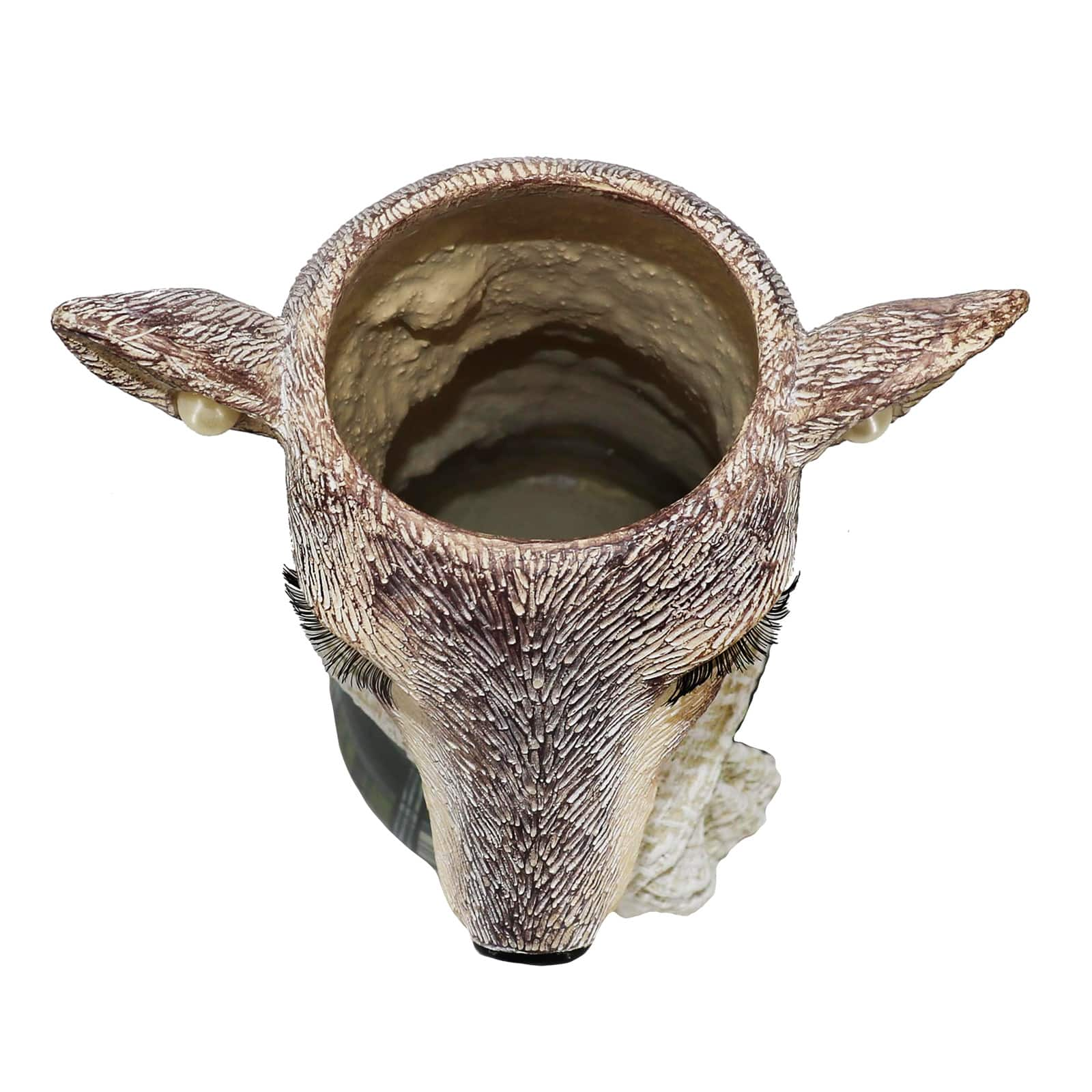 8&#x22; Deer with Scarf Decorative Container by Ashland&#xAE;