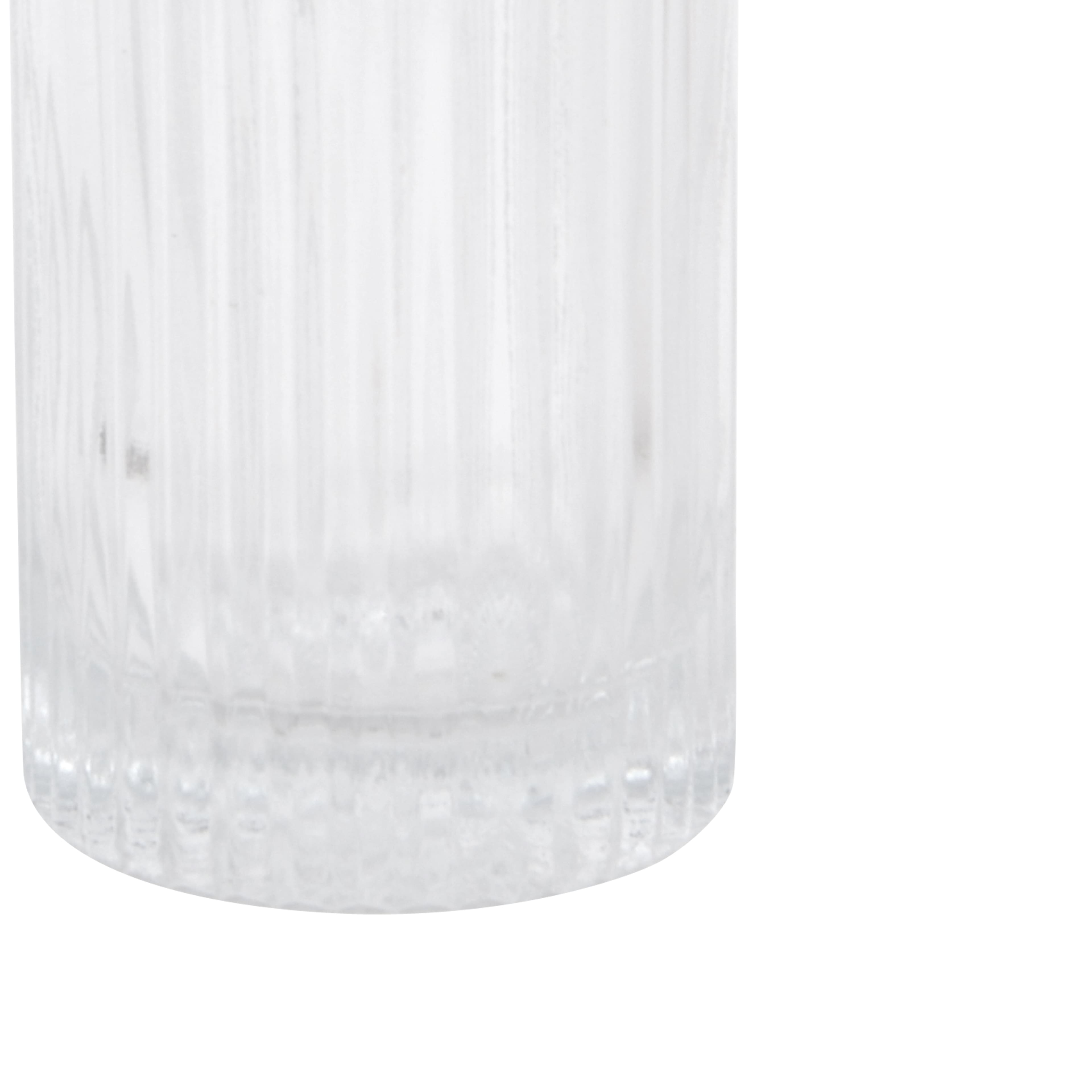 Assorted 5.5&#x22; Ribbed Glass Vase by Ashland&#xAE;, 1pc.