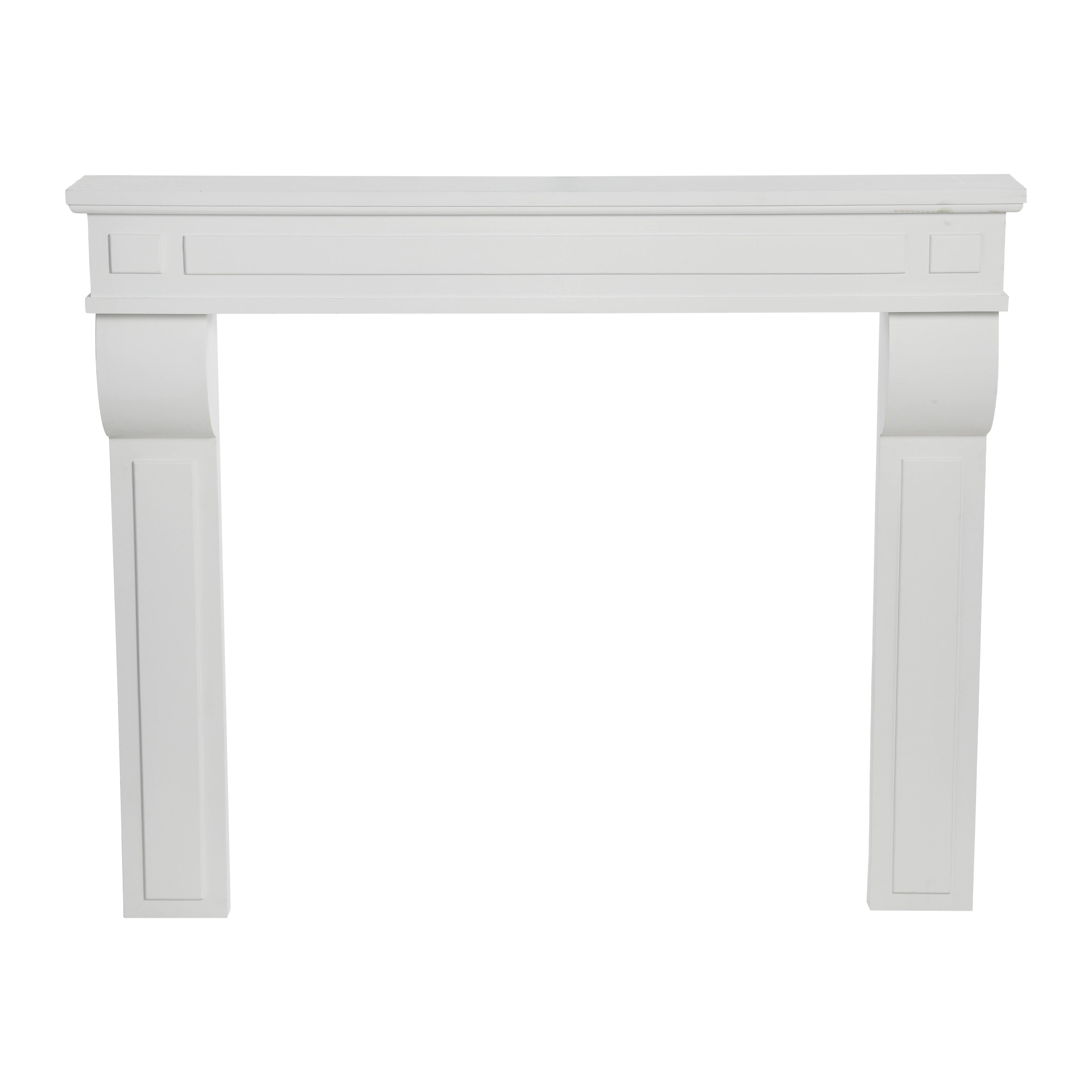 Hello Honey&#xAE; 5ft. Decorative Lodge Fireplace Mantel