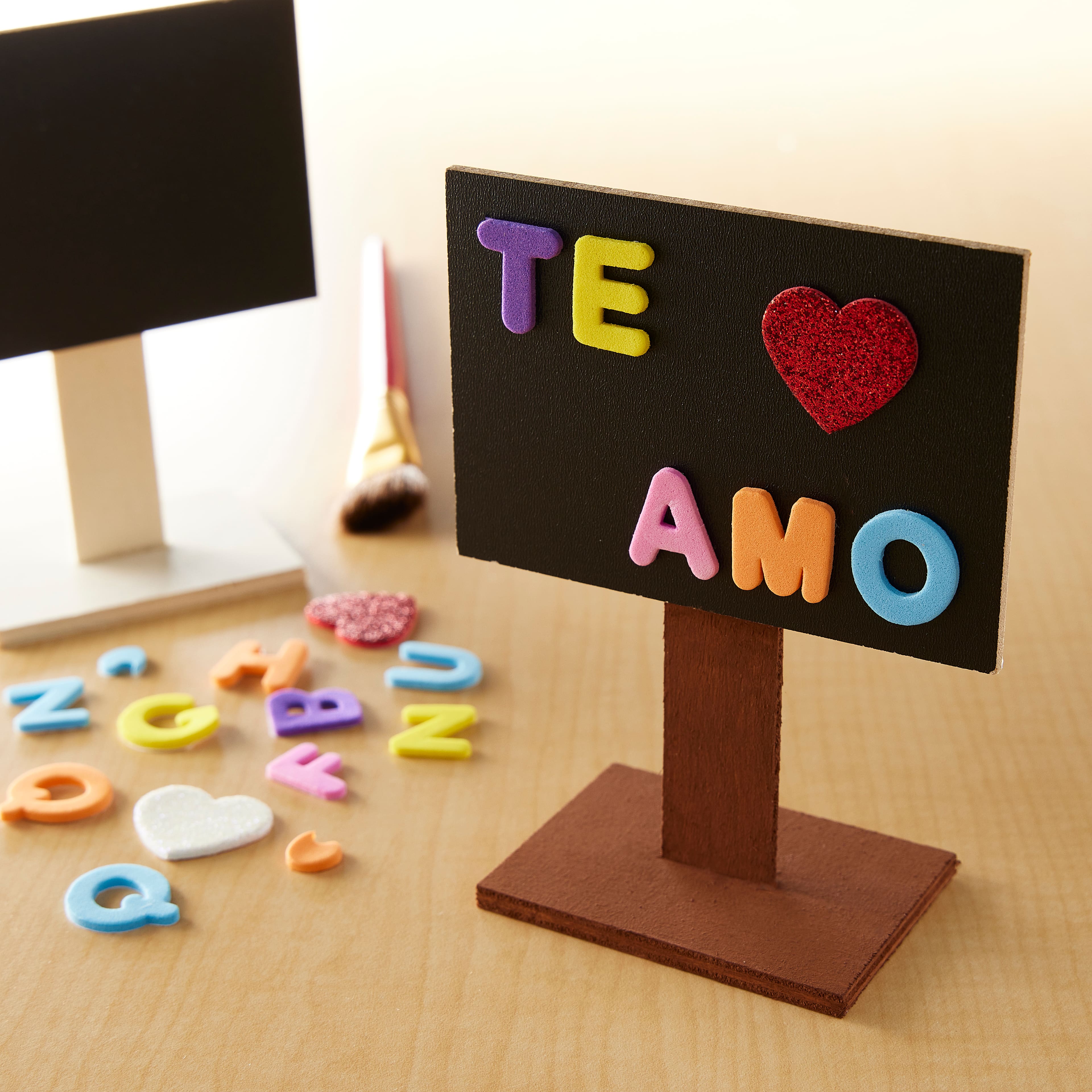 12 Packs: 4 ct. (48 total) 4.7&#x22; Chalkboard Stand by ArtMinds&#x2122;