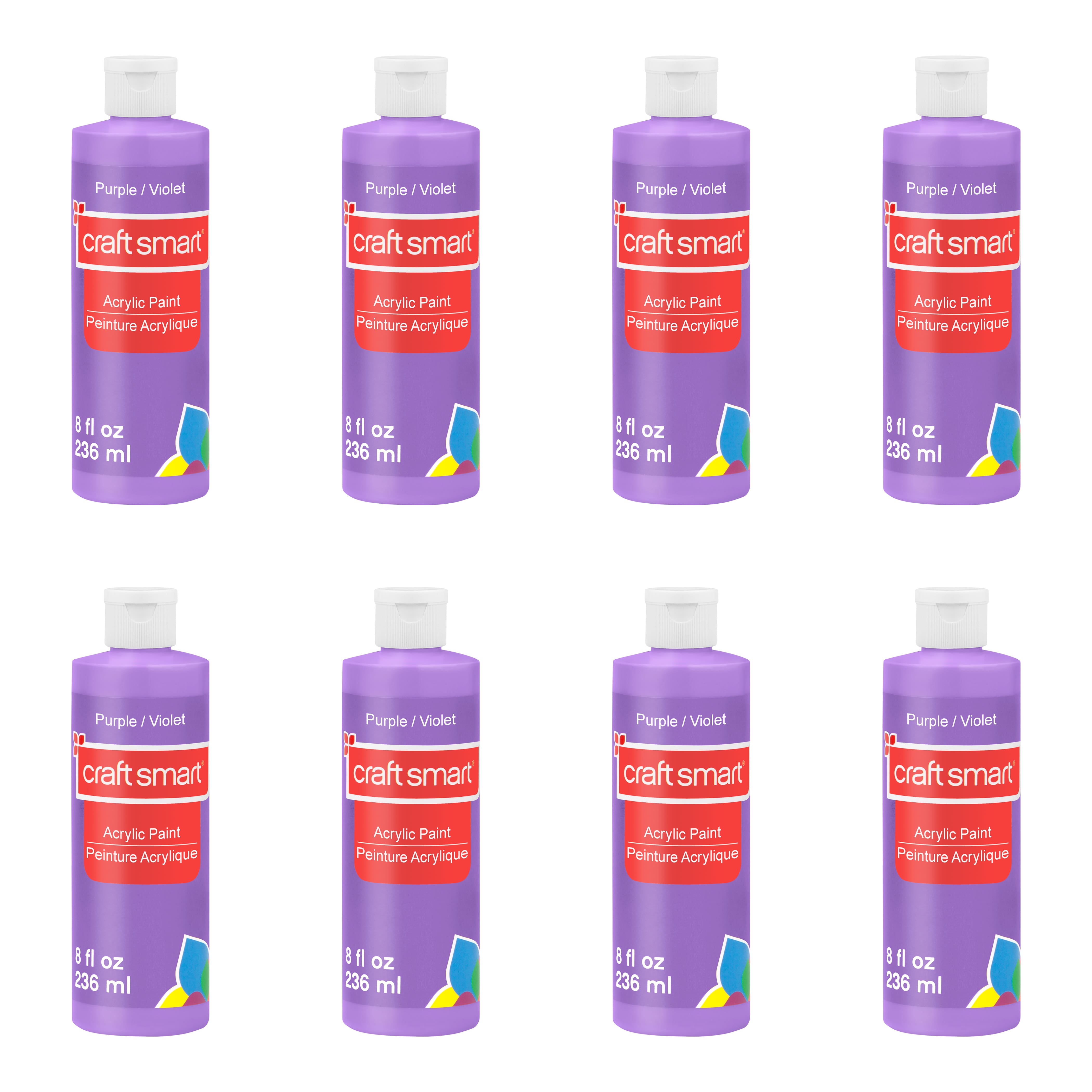8 Pack: 8oz. Acrylic Paint by Craft Smart®