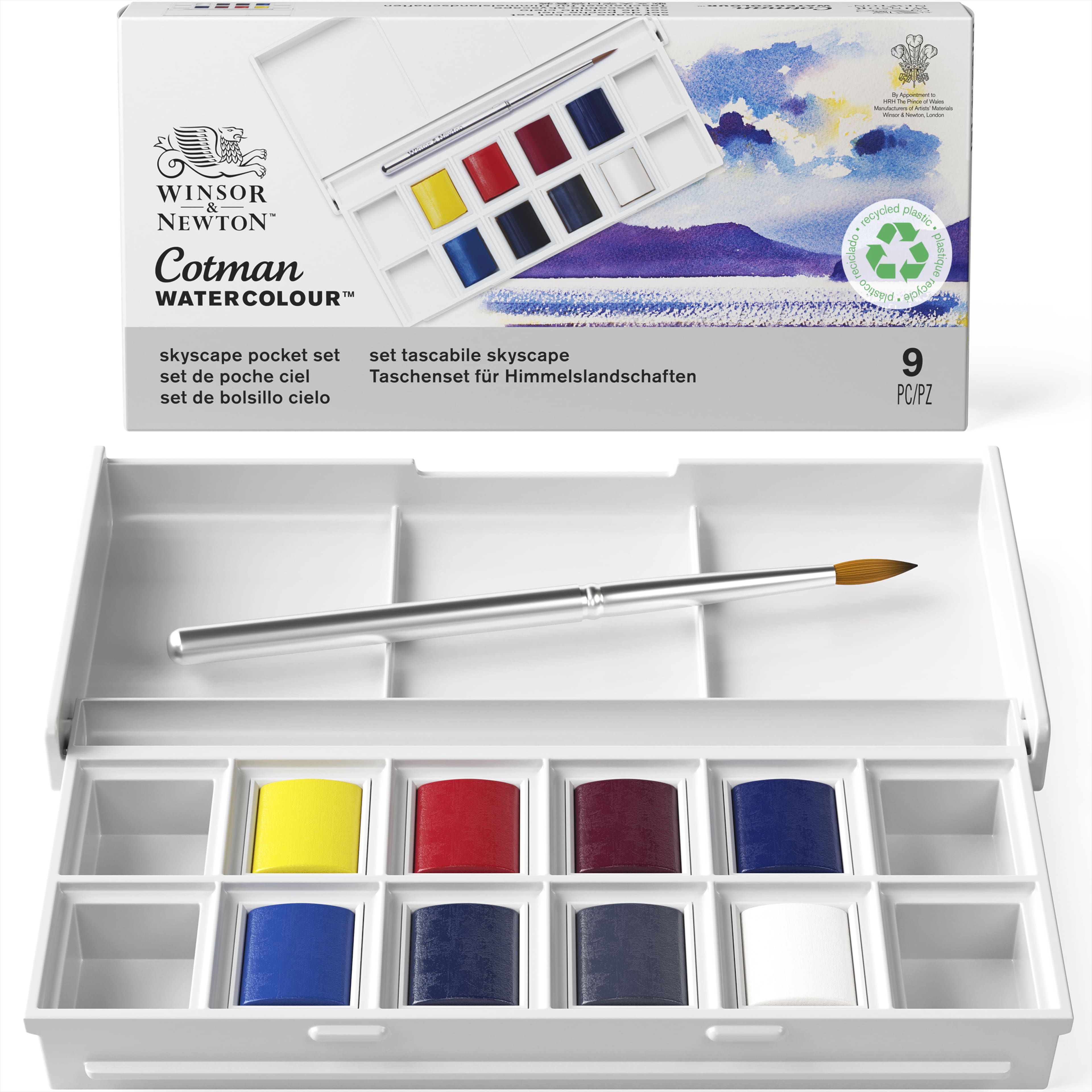 Winsor &#x26; Newton&#x2122; Cotman Watercolour&#x2122; 8 Color Skyscape Pocket Set