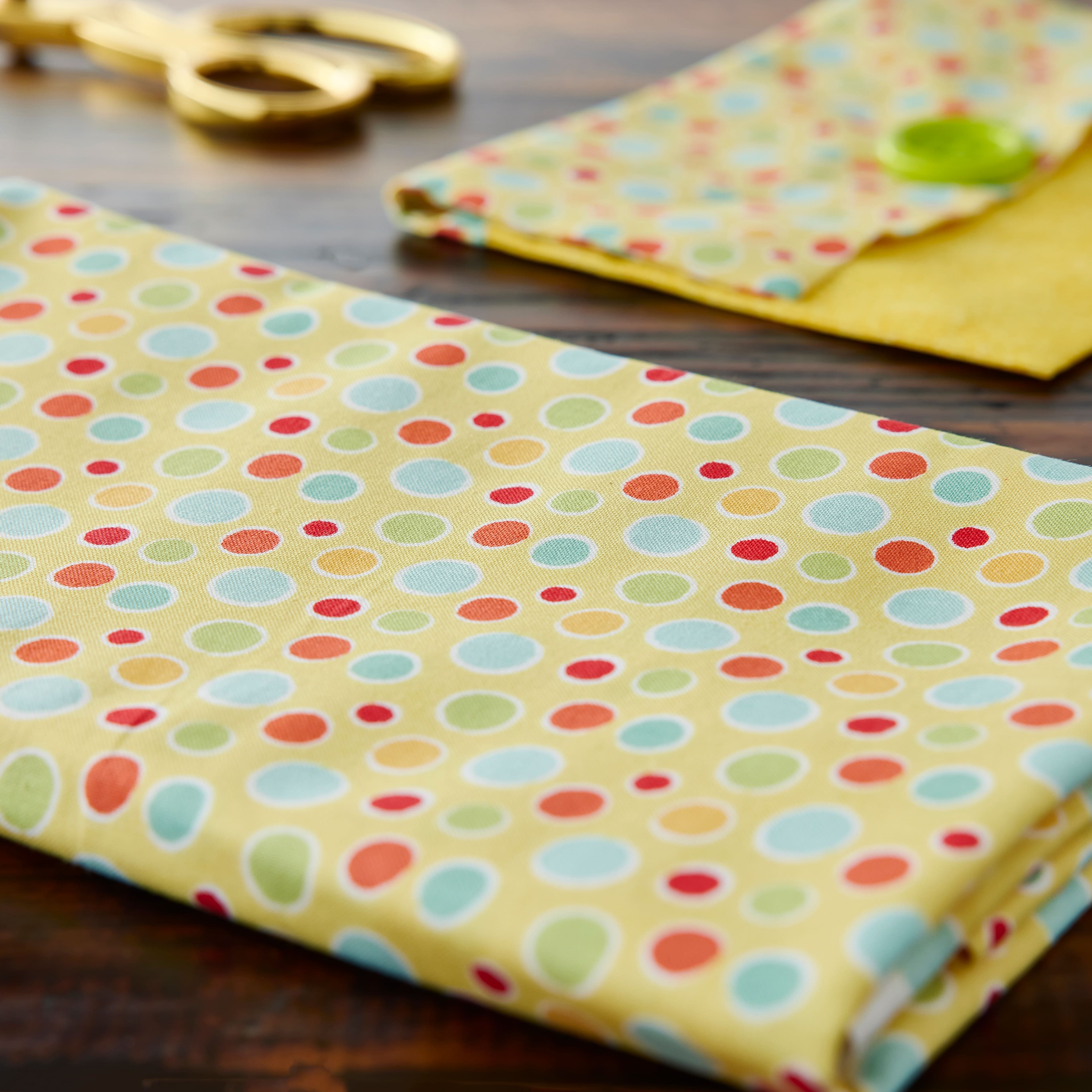 Northcott Babies Friends Dots Cotton Home D&#xE9;cor Fabric